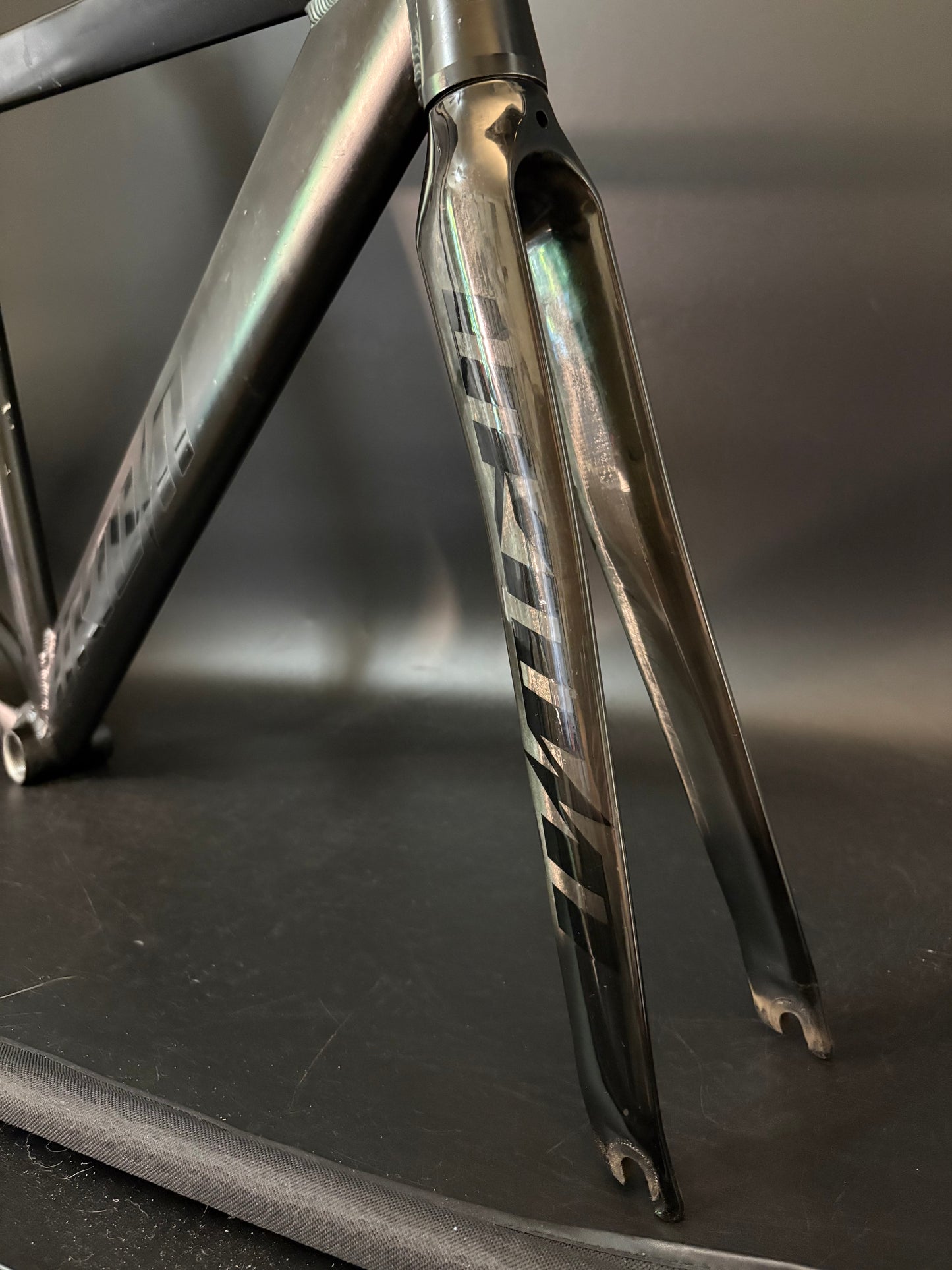 Unknown Track Frameset Black 54cm