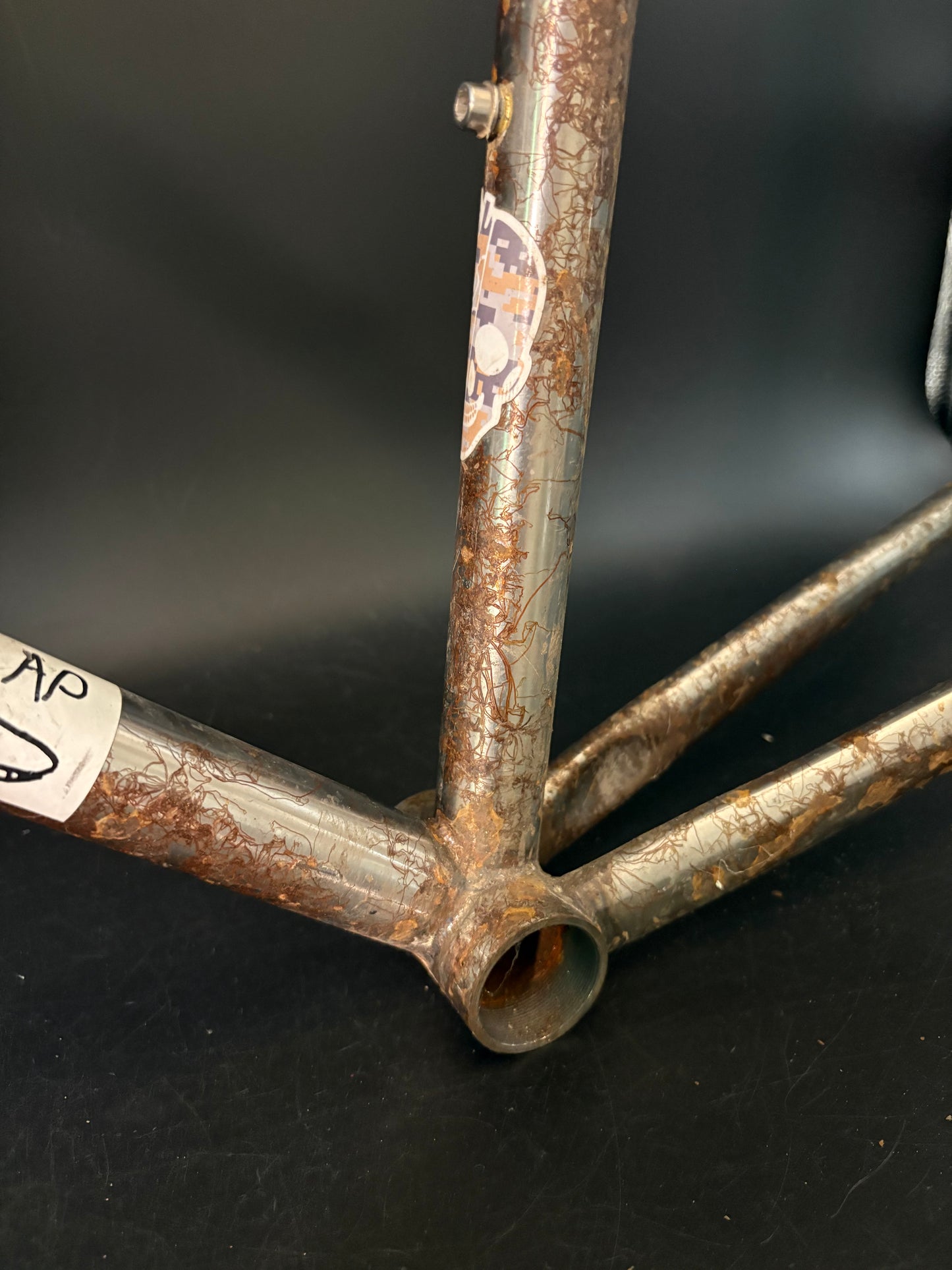 Chas’ Cinelli Mash Work Frameset Raw Prototype #2 55cm