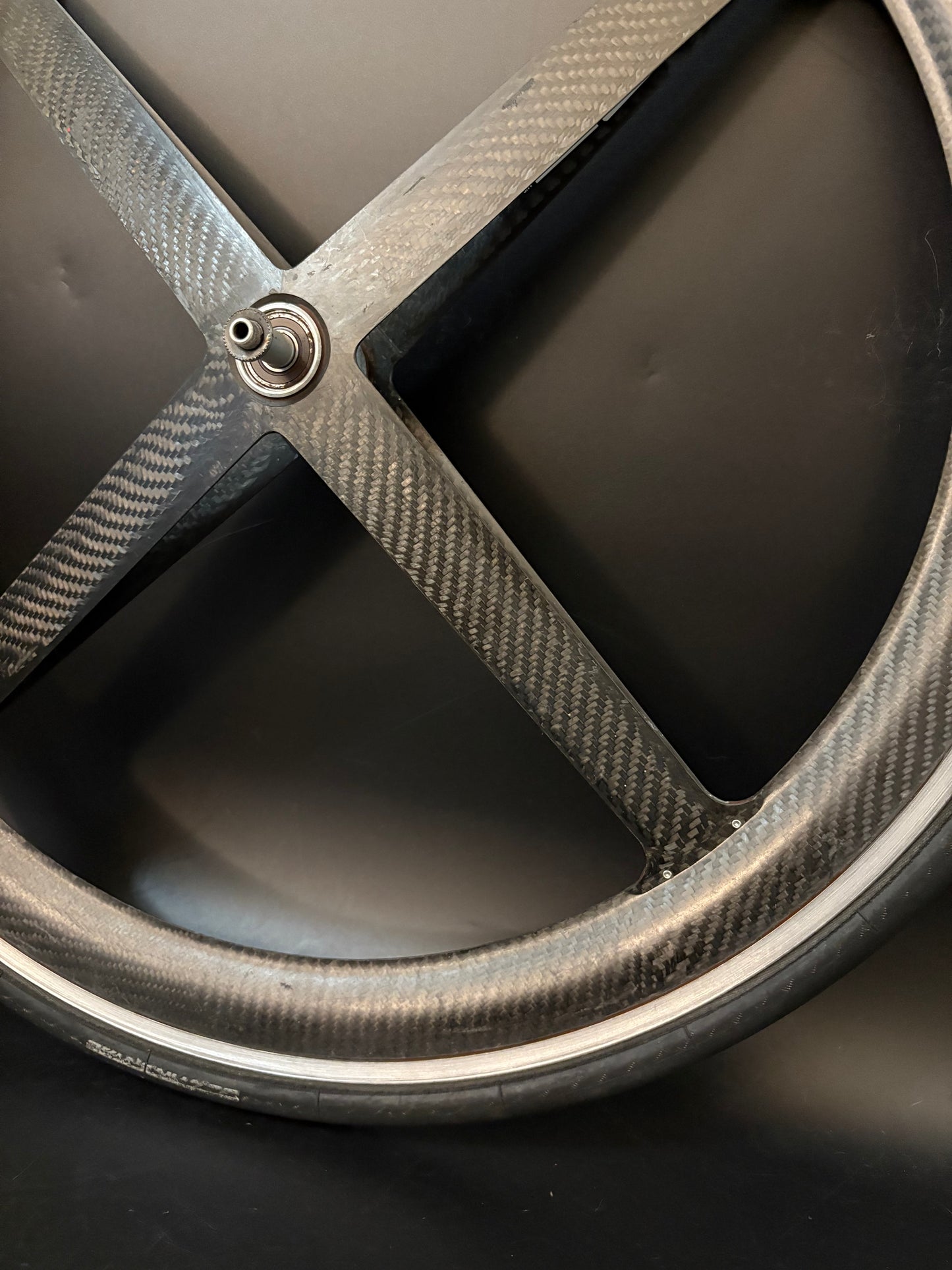 DAMAGED Spinergy Tubular 650c Front Wheel