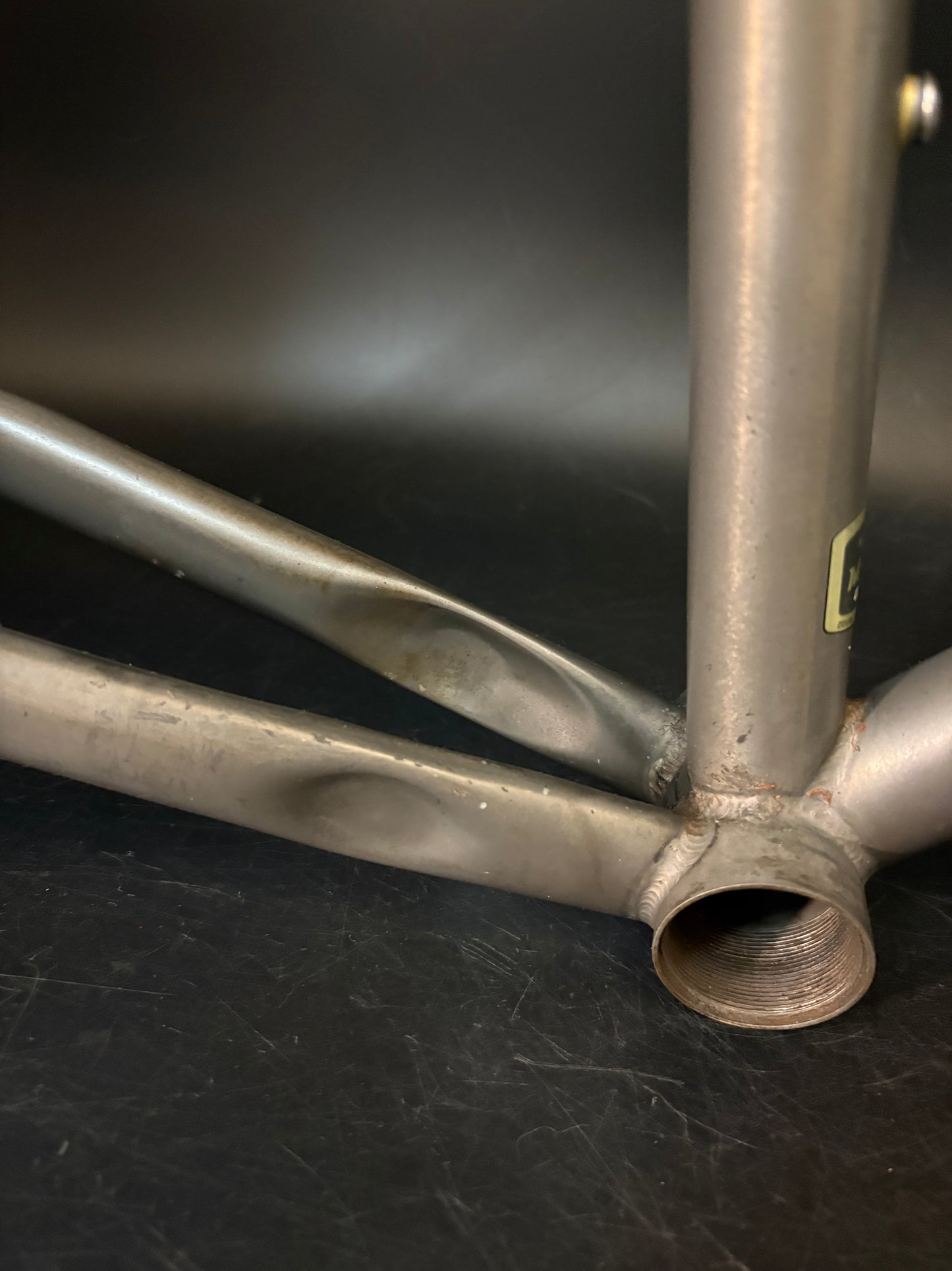 Mash Steel Frameset Raw 50cm XS w/ Rack