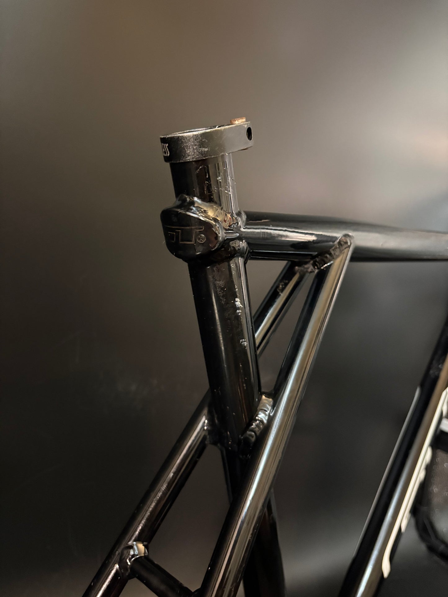 GT Pulse Kinesis Frameset Black 59cm ST c-t 56cm TT c-c