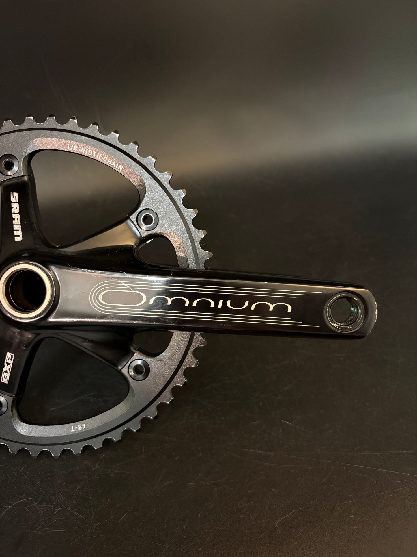Sram Omnium Crankset Black 165mm 48t #1