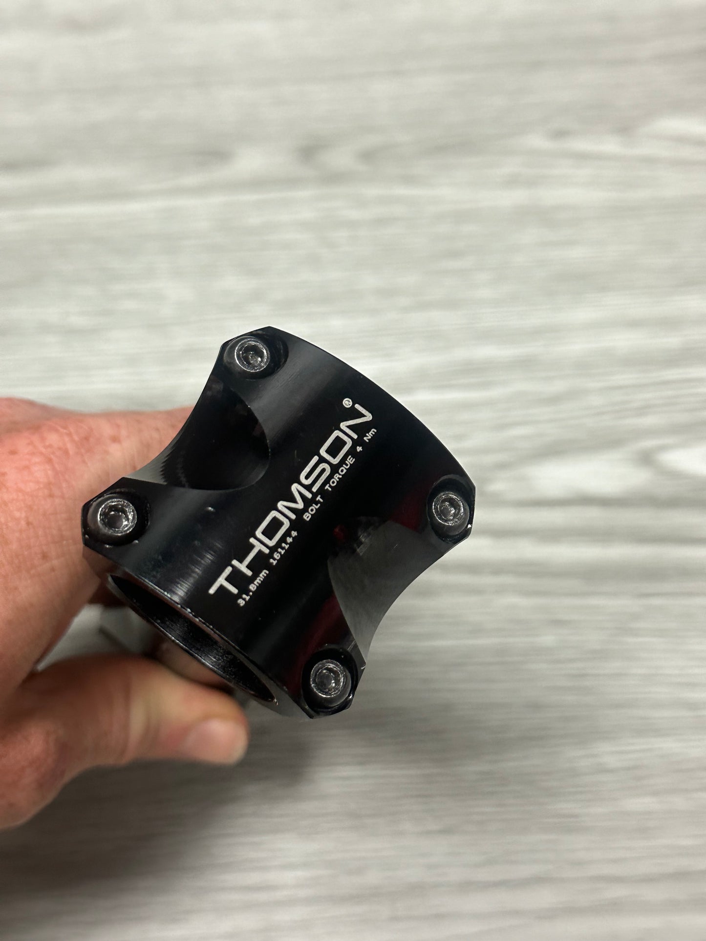 Thomson X4 Stem Black 110mm 31.8 0deg