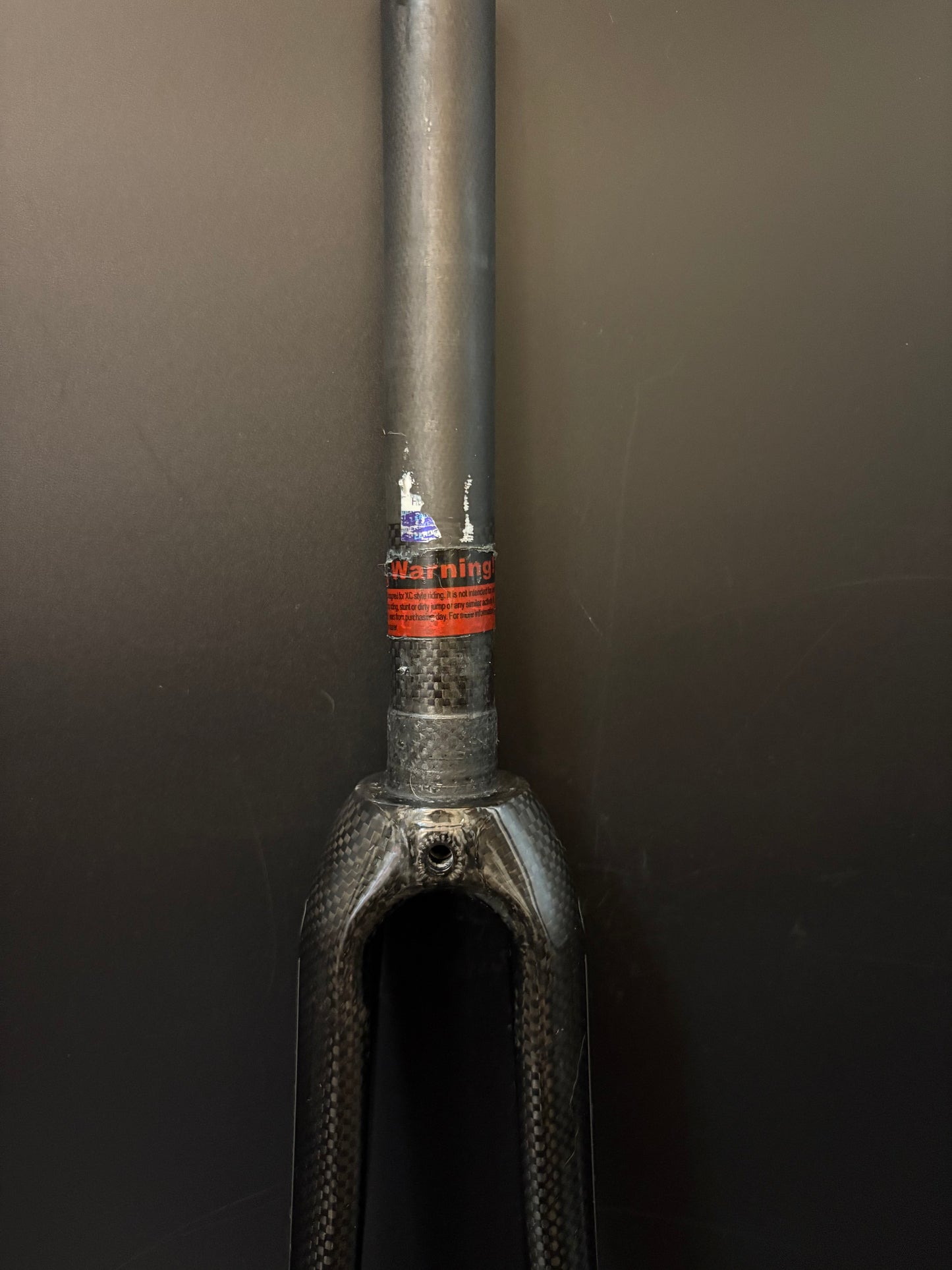 Leader i806TR Track Fork Carbon 1 1/8” 205mm