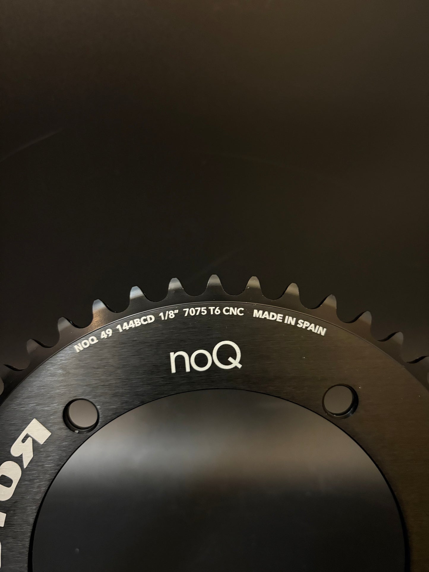 Rotor Track Chainring Black 49t
