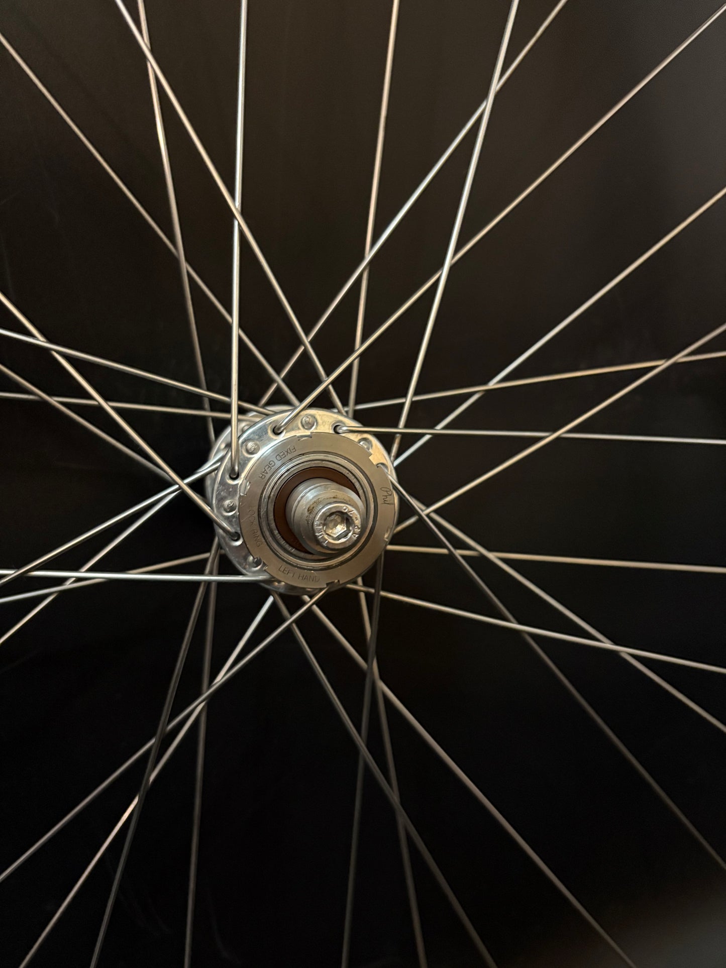 Velocity A23 Silver / Phil Wood Wheelset 32h