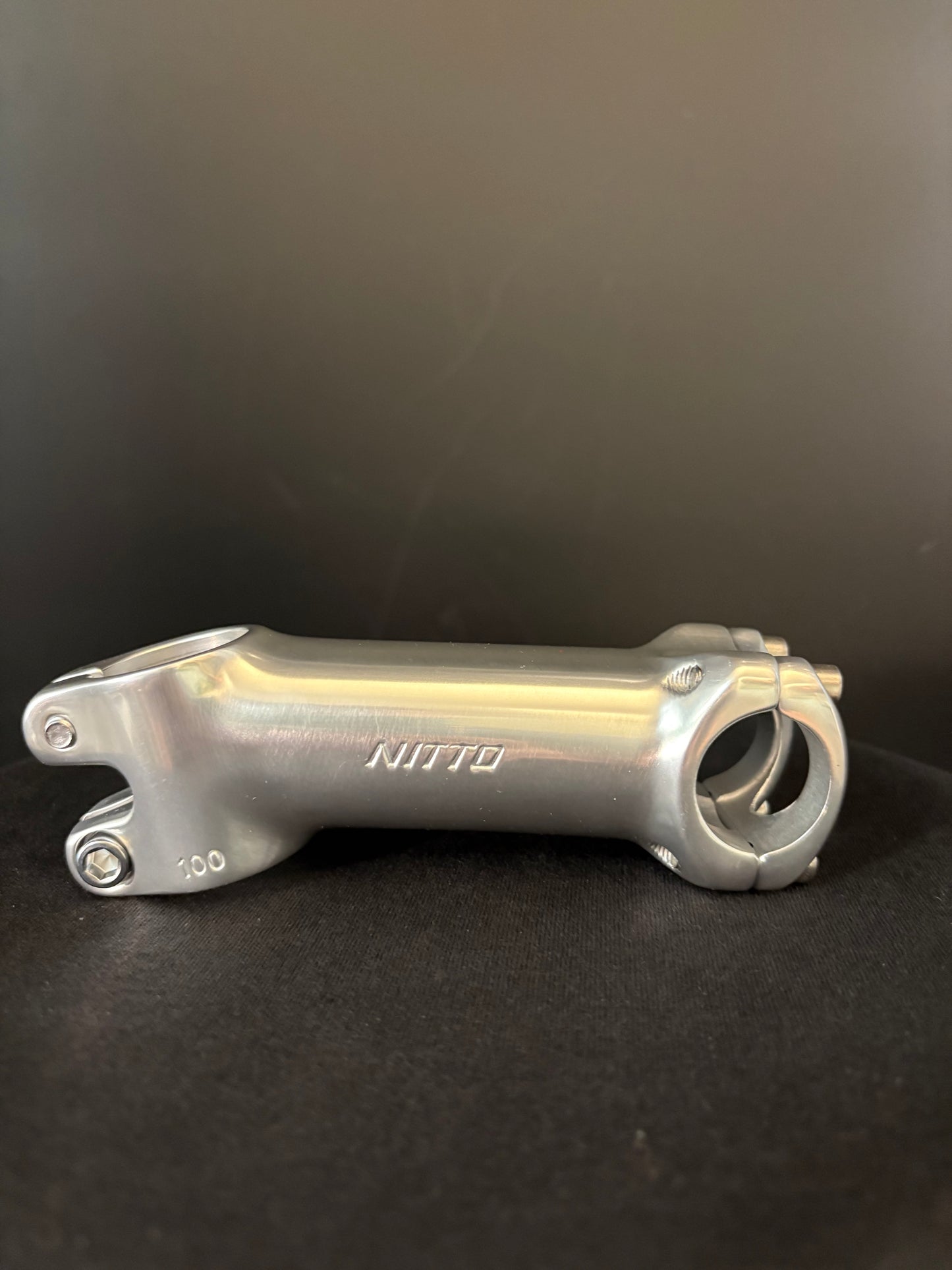Nitto NJ-89 Stem Silver 100mm 25.4 17deg