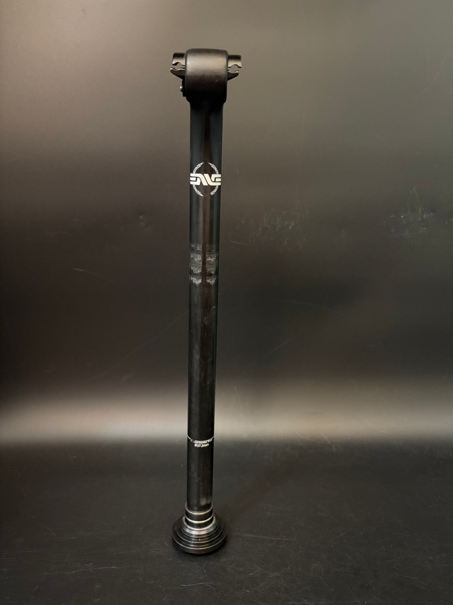Enve White Logo Setback Seatpost Carbon 27.2 400mm