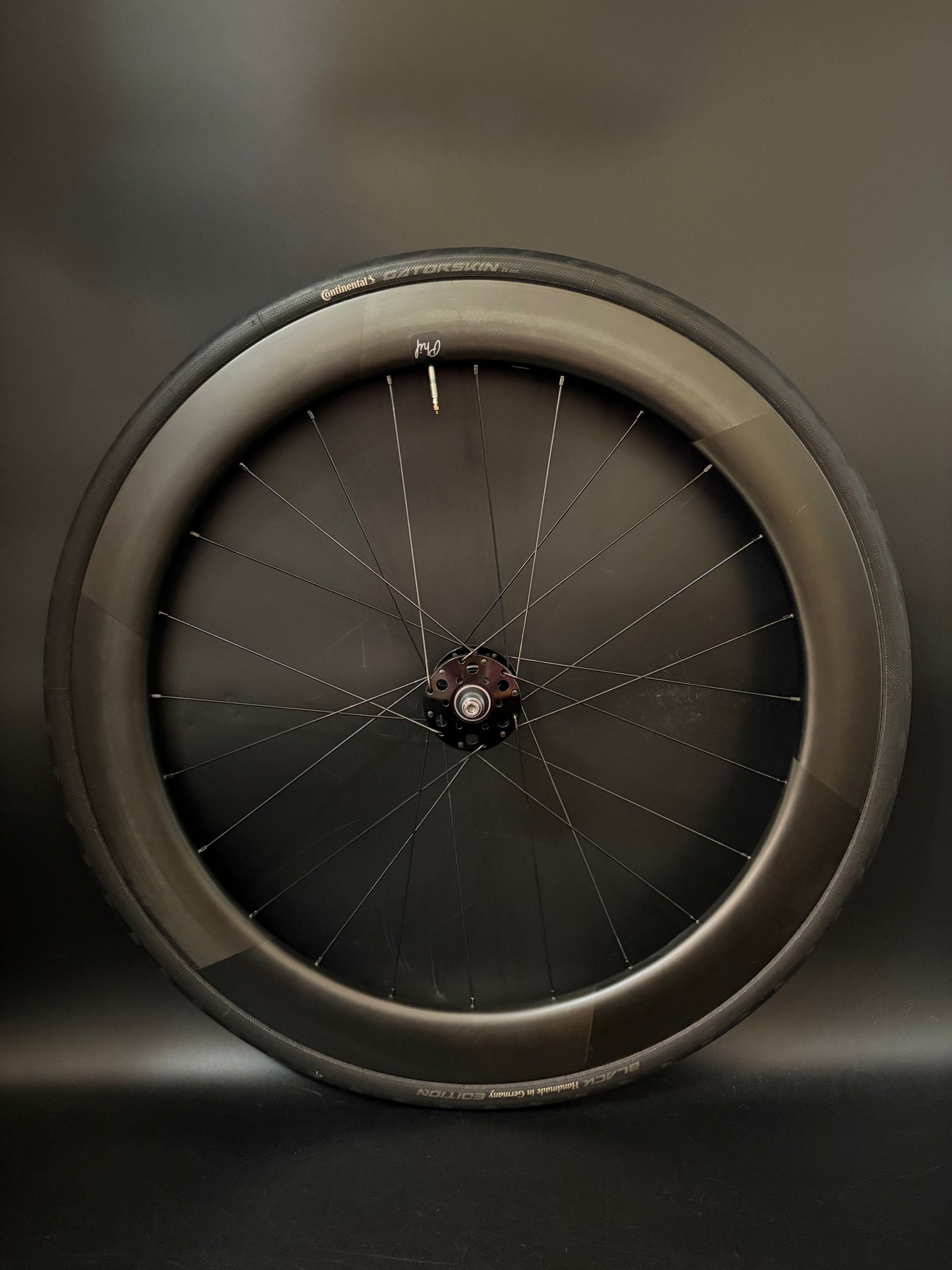 Astral Veil 6 Carbon Clincher / Phil Wood Pro HF Wheelset Black 24h