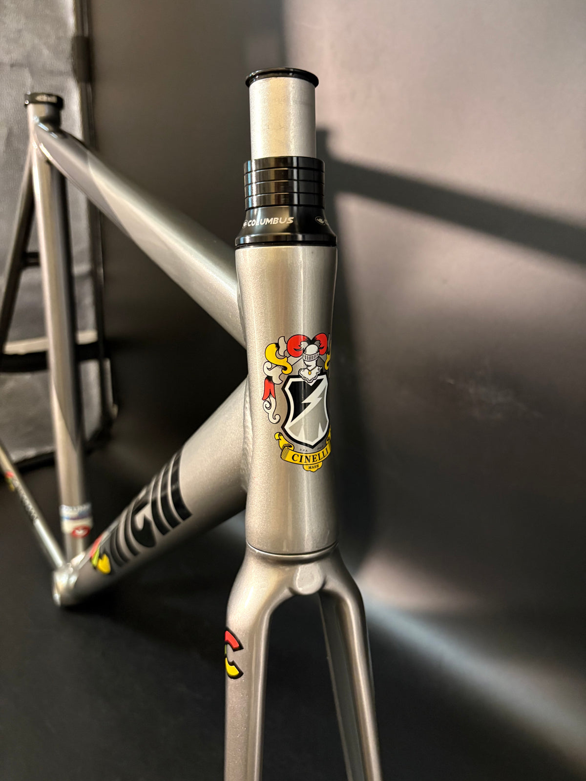 Cinelli Mash Bolt Frameset Grey 55cm