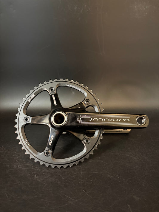 Sram Omnium Crankset Black 165mm 48t