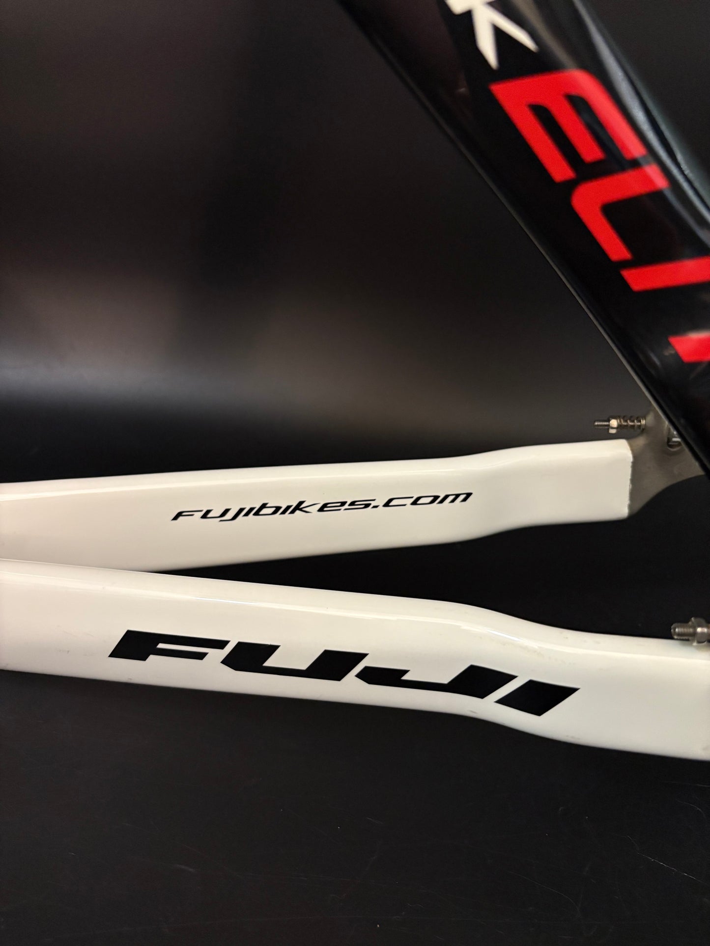 Fuji Track Elite Carbon Frameset White XS
