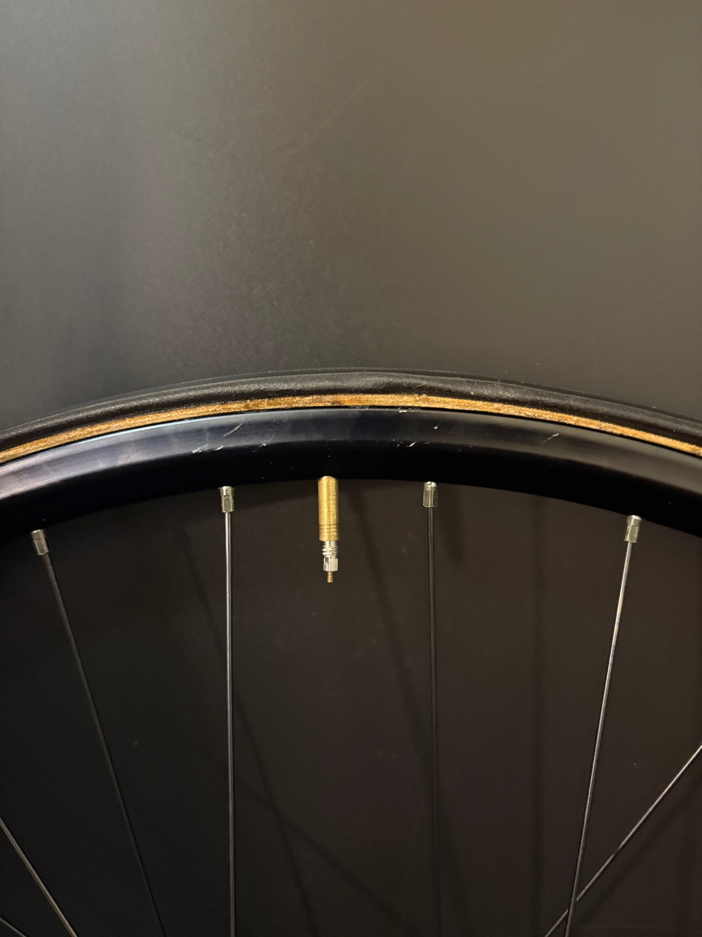 Unbranded Tubular Rims Black / Gran Compe HF Wheelset 32h