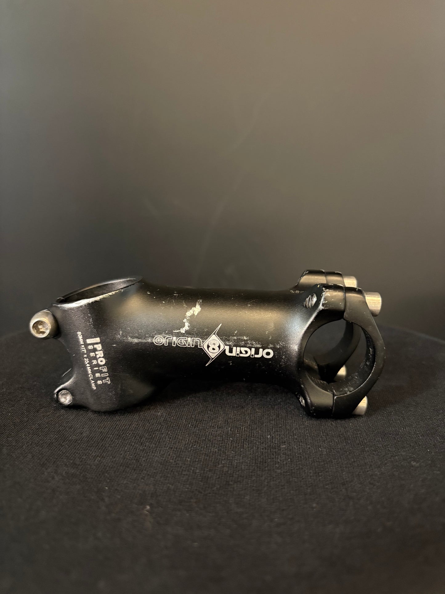 Origin 8 Pro Fit Stem Black 80mm 25.4 17deg