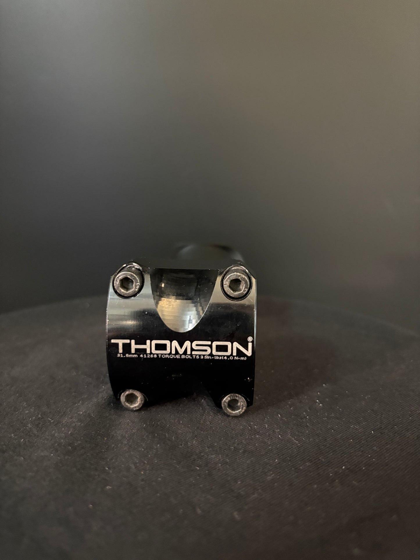 Thomson X4 Stem Black 100mm 31.8 10deg