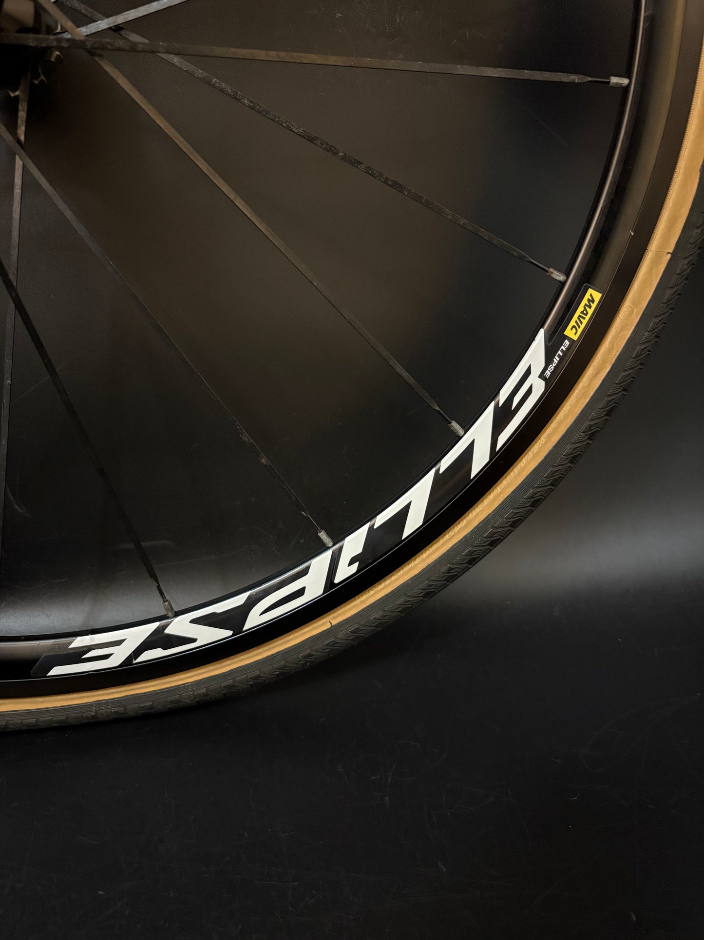 Mavic Ellipse Wheelset Black 20h