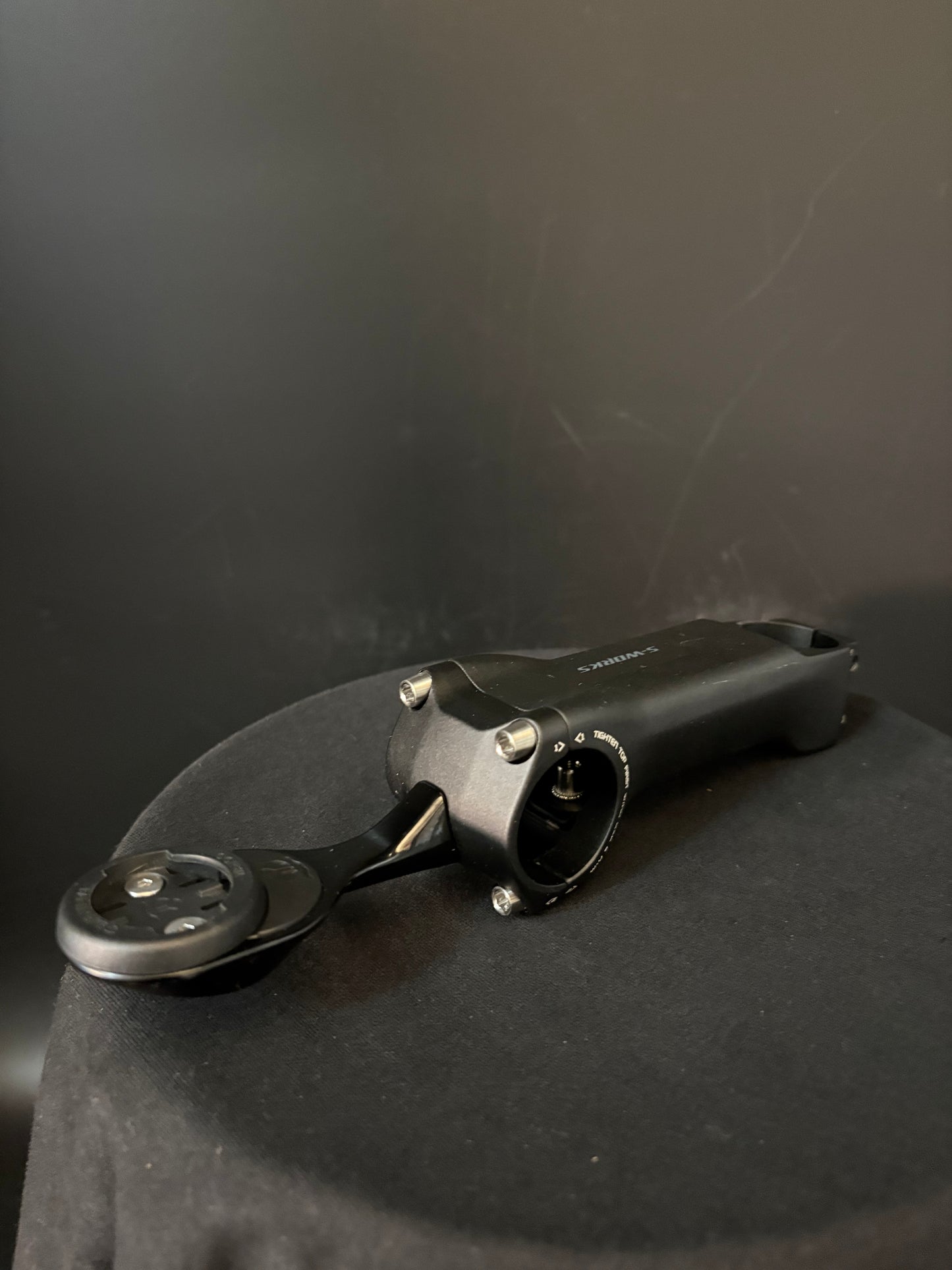 Specialized S-Works Tarmac SL7 Stem Black 110mm 31.8 6deg w/ Mount