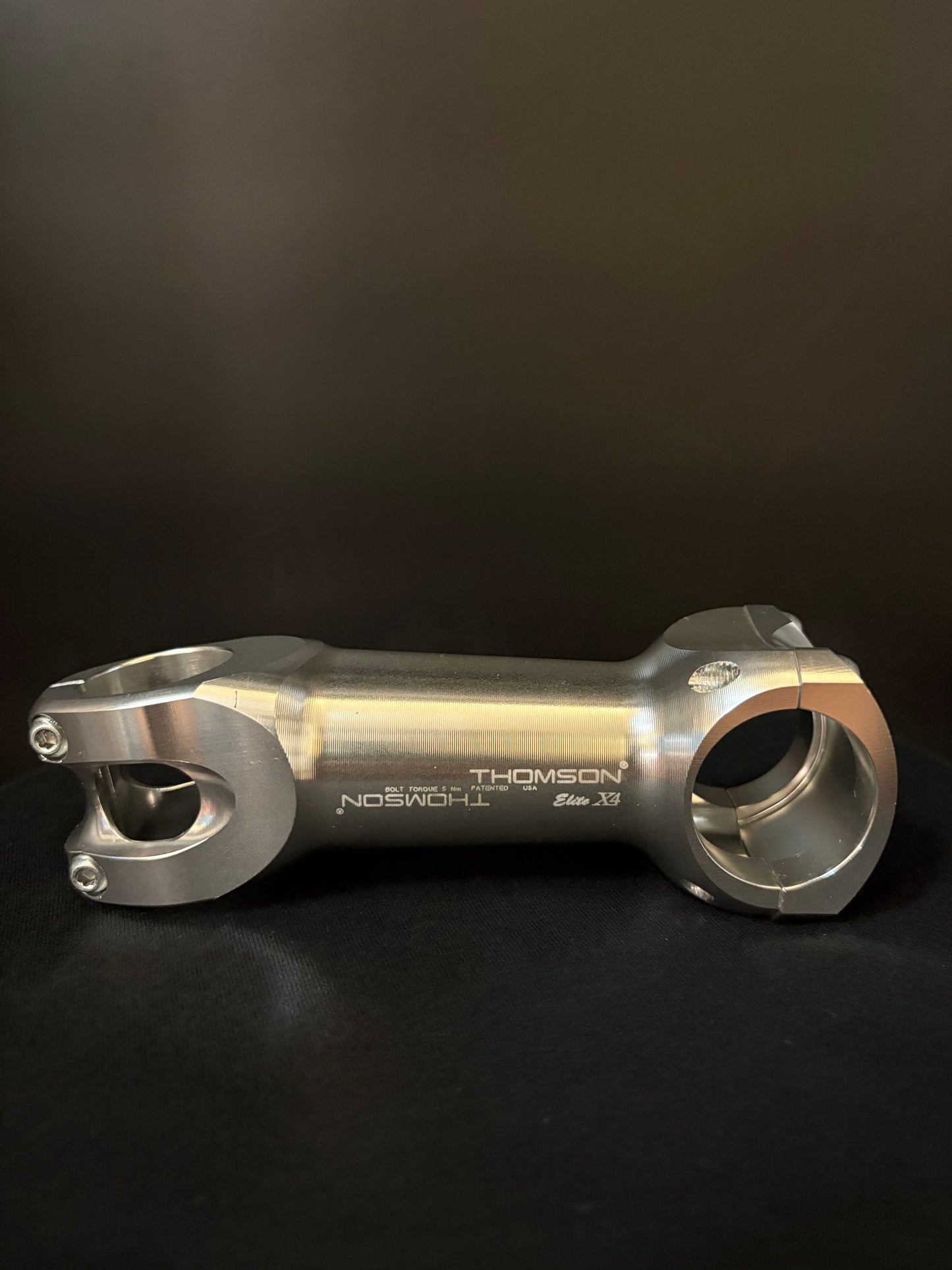 Thomson X4 Stem Silver 110mm 31.8 10deg