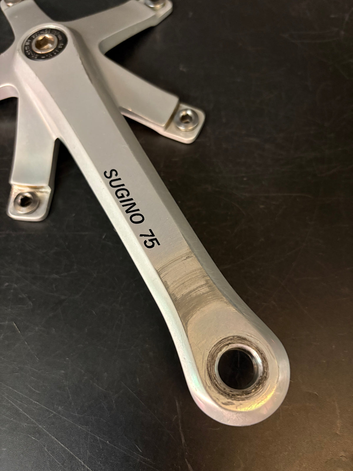 Sugino 75 Cranks Silver 165mm