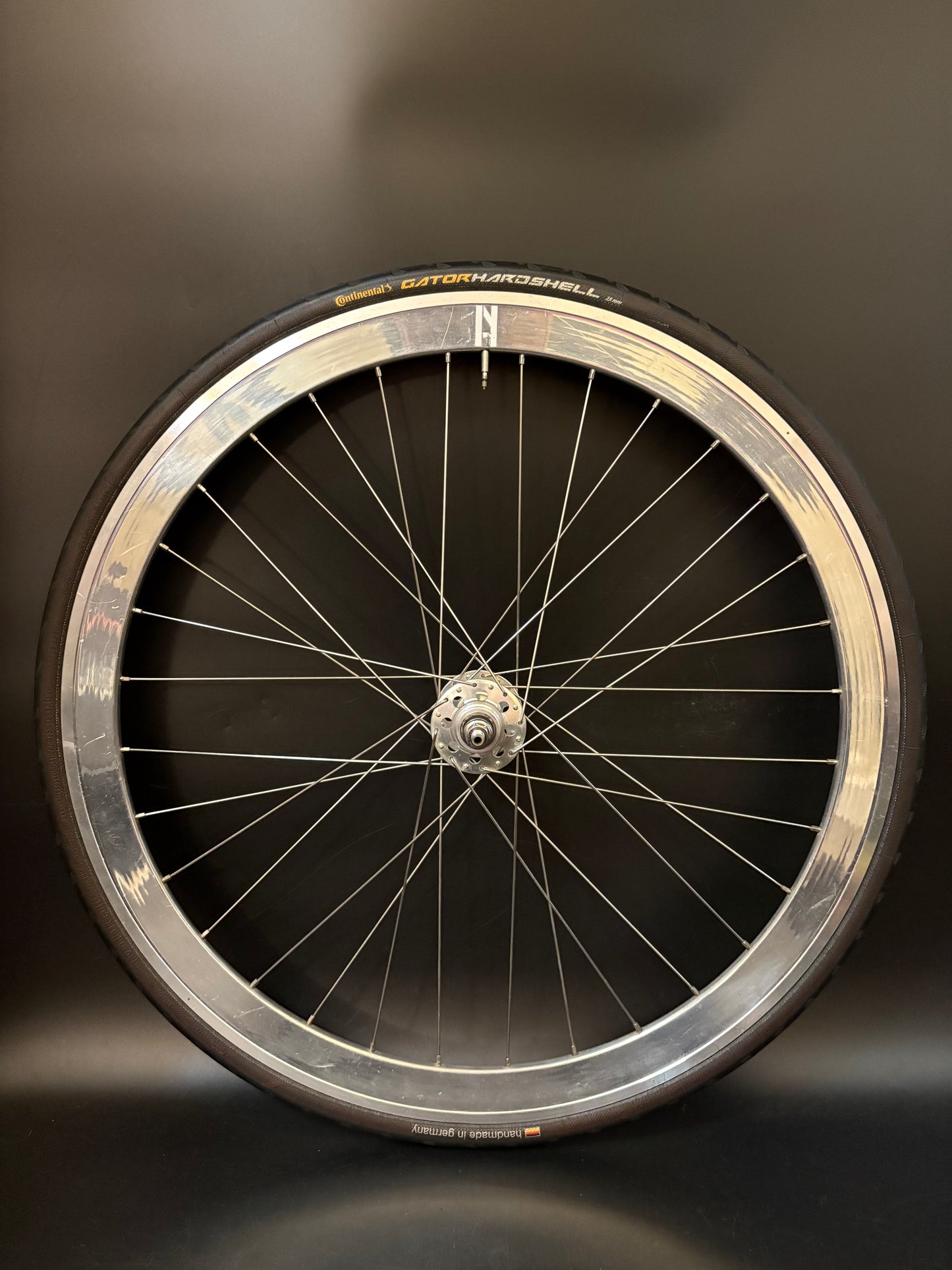 H Plus Son SL42 Silver / Velo Orange Grand Cru Wheelset 32h