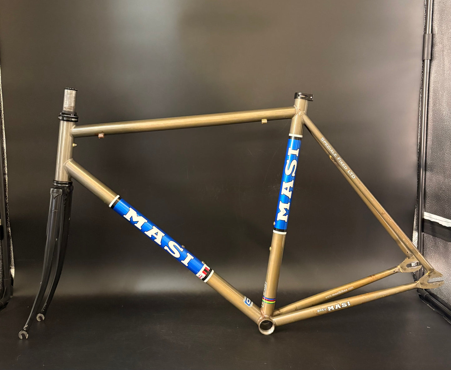 Masi Speciale Fixed LTD Frameset Raw 56cm