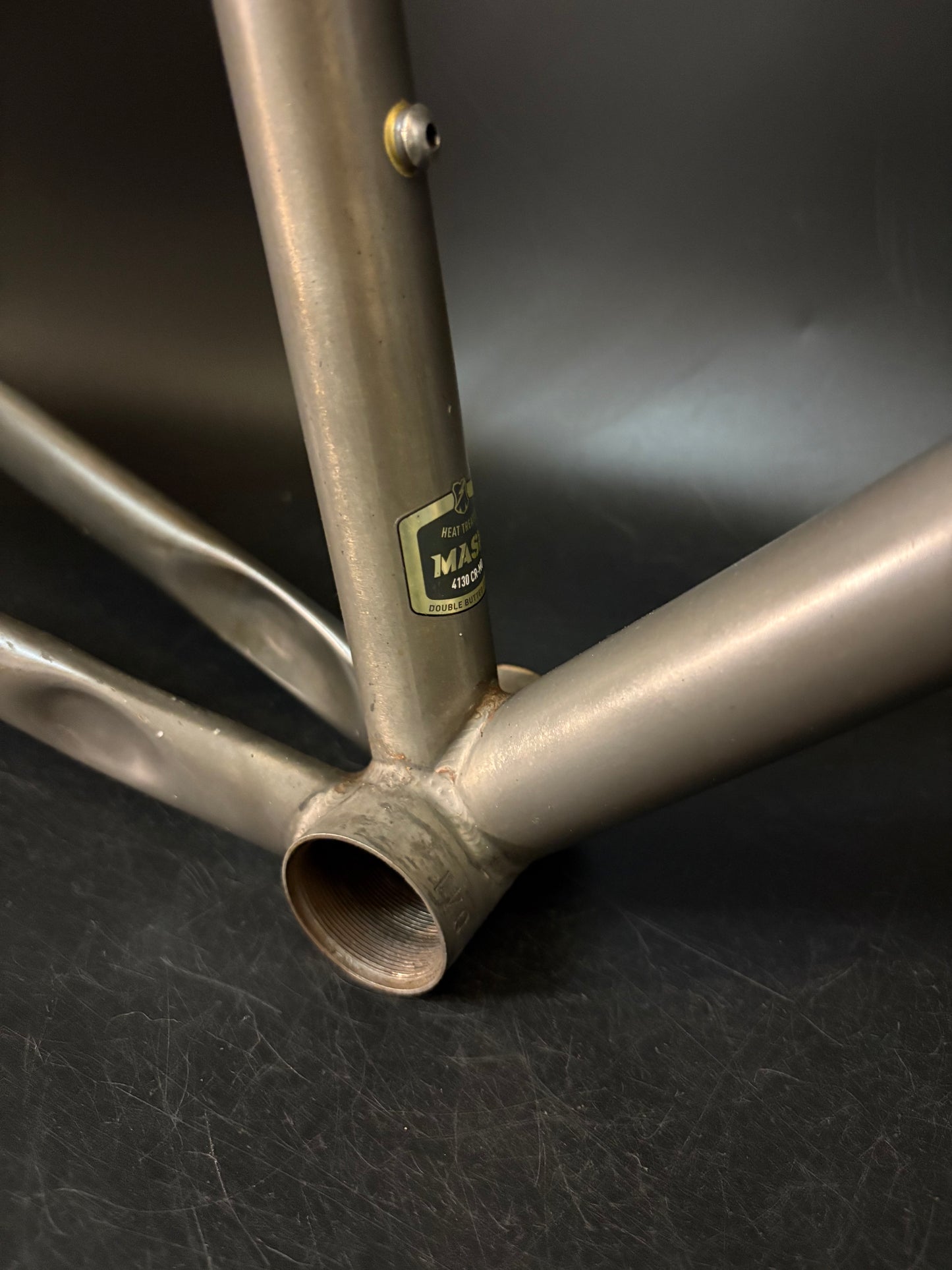 Mash Steel Frameset Raw 50cm XS w/ Rack
