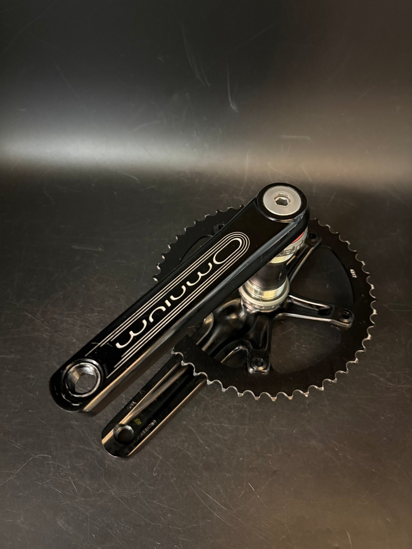 Sram Omnium Crankset Black 165mm 48t