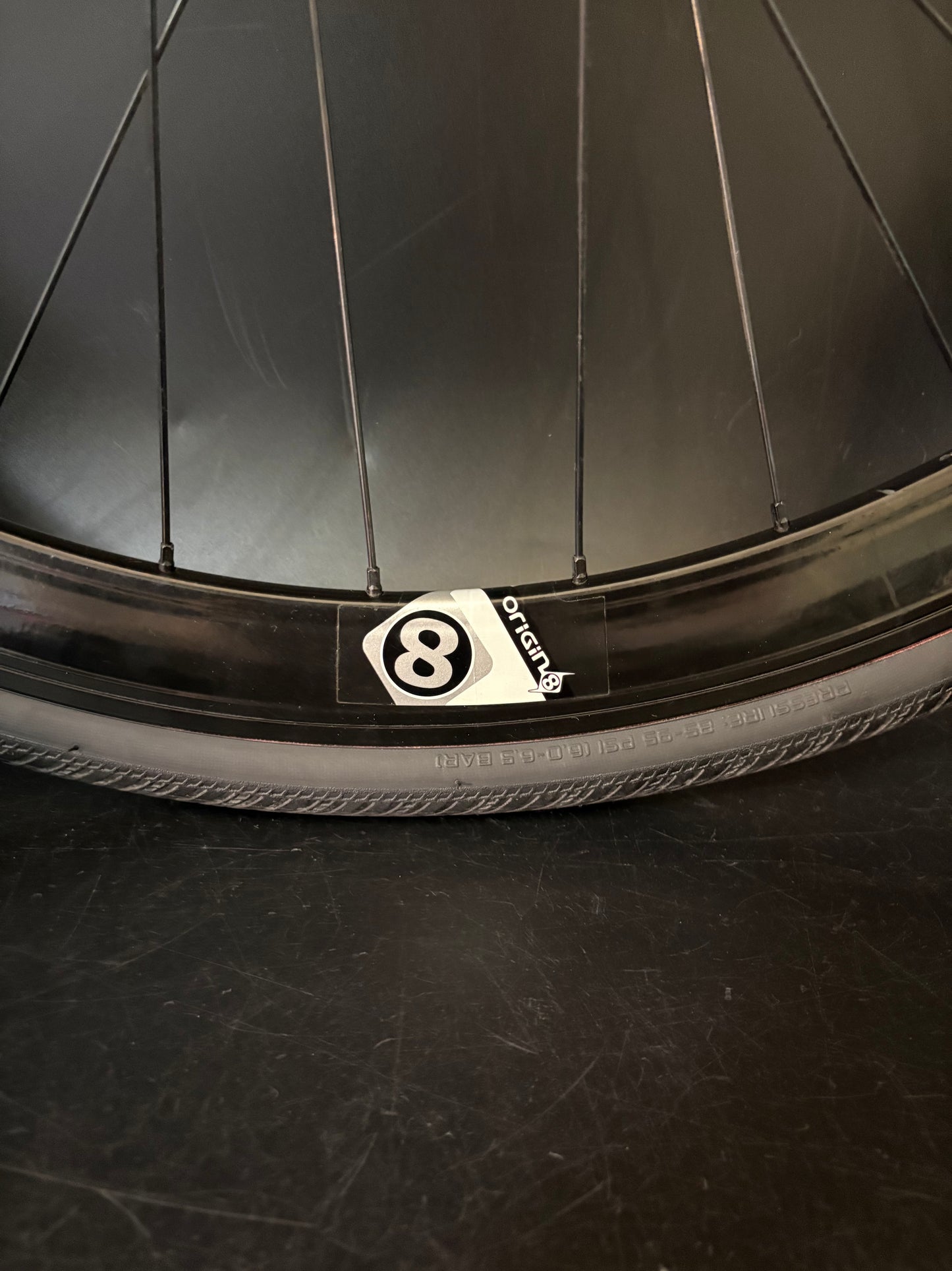 Origin 8 Track Attack Wheelset Black 32h