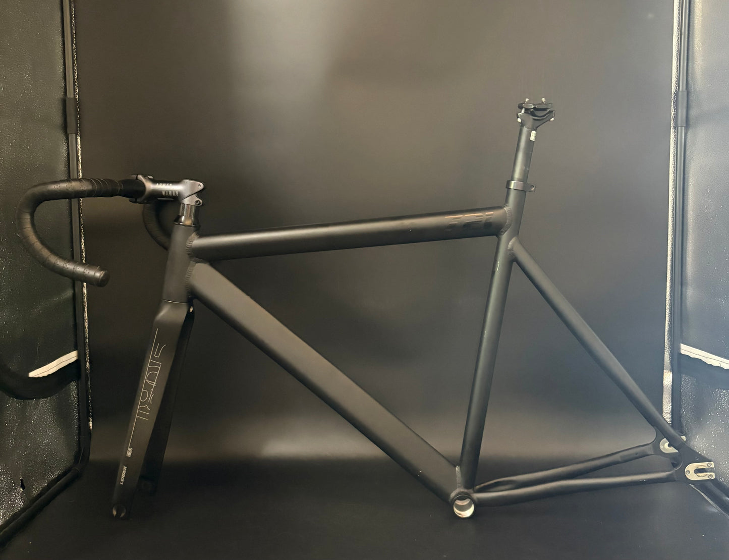 Leader 721 Frameset Black 56cm w/ Extras