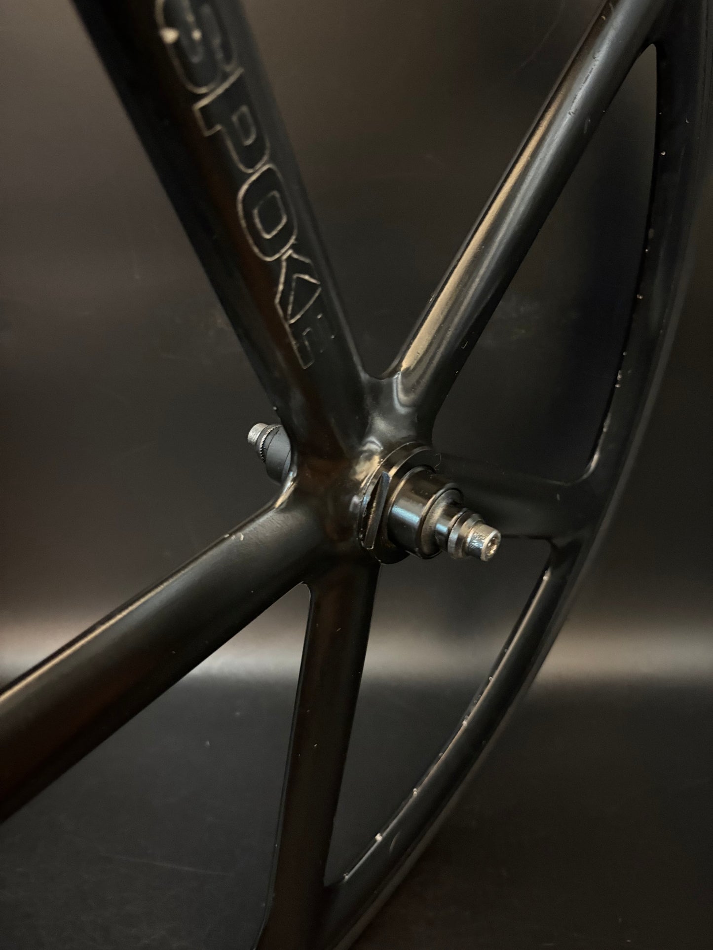 Aerospoke Wheelset Black w/ 17t Cog