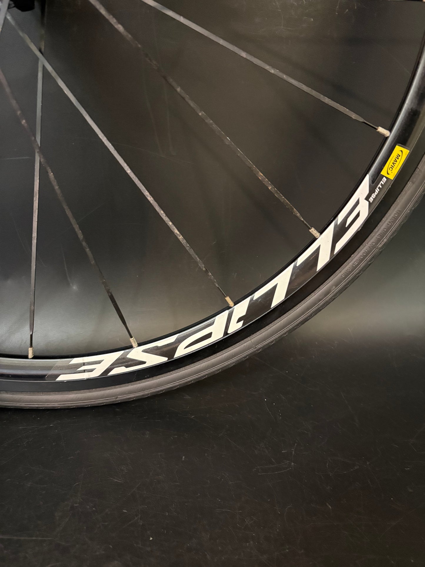 Mavic Ellipse Wheelset Black 20h