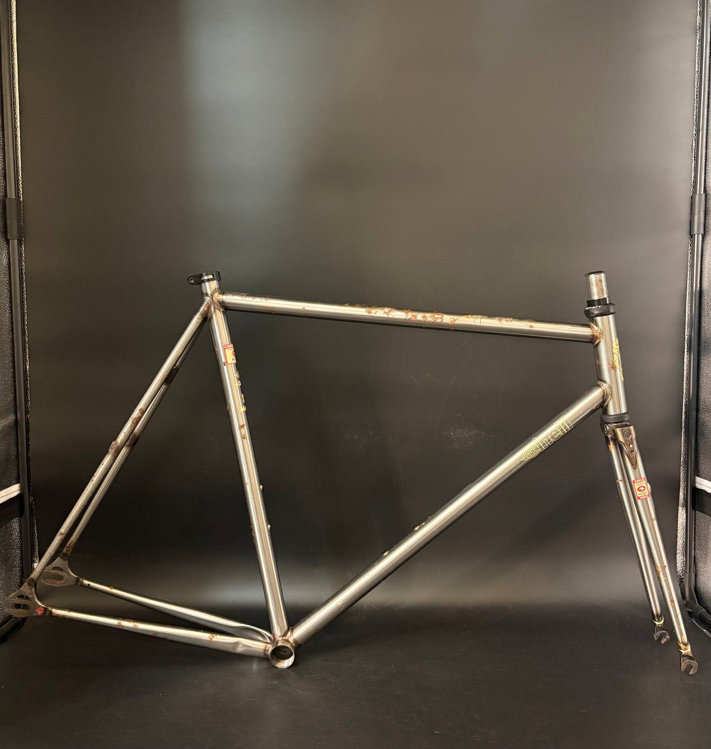 Cinelli Mash Work Frameset Raw 60cm