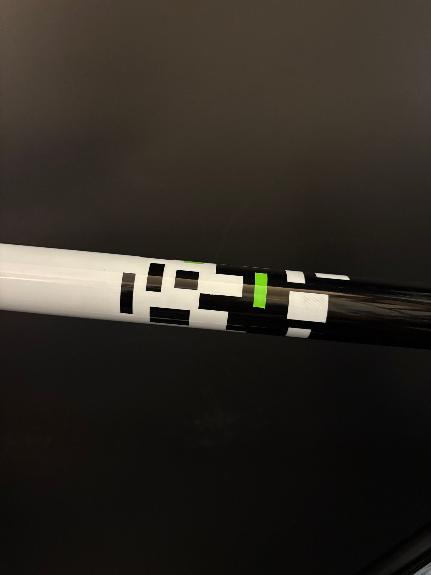 Weis Track Steel Frameset Black/White 58cm