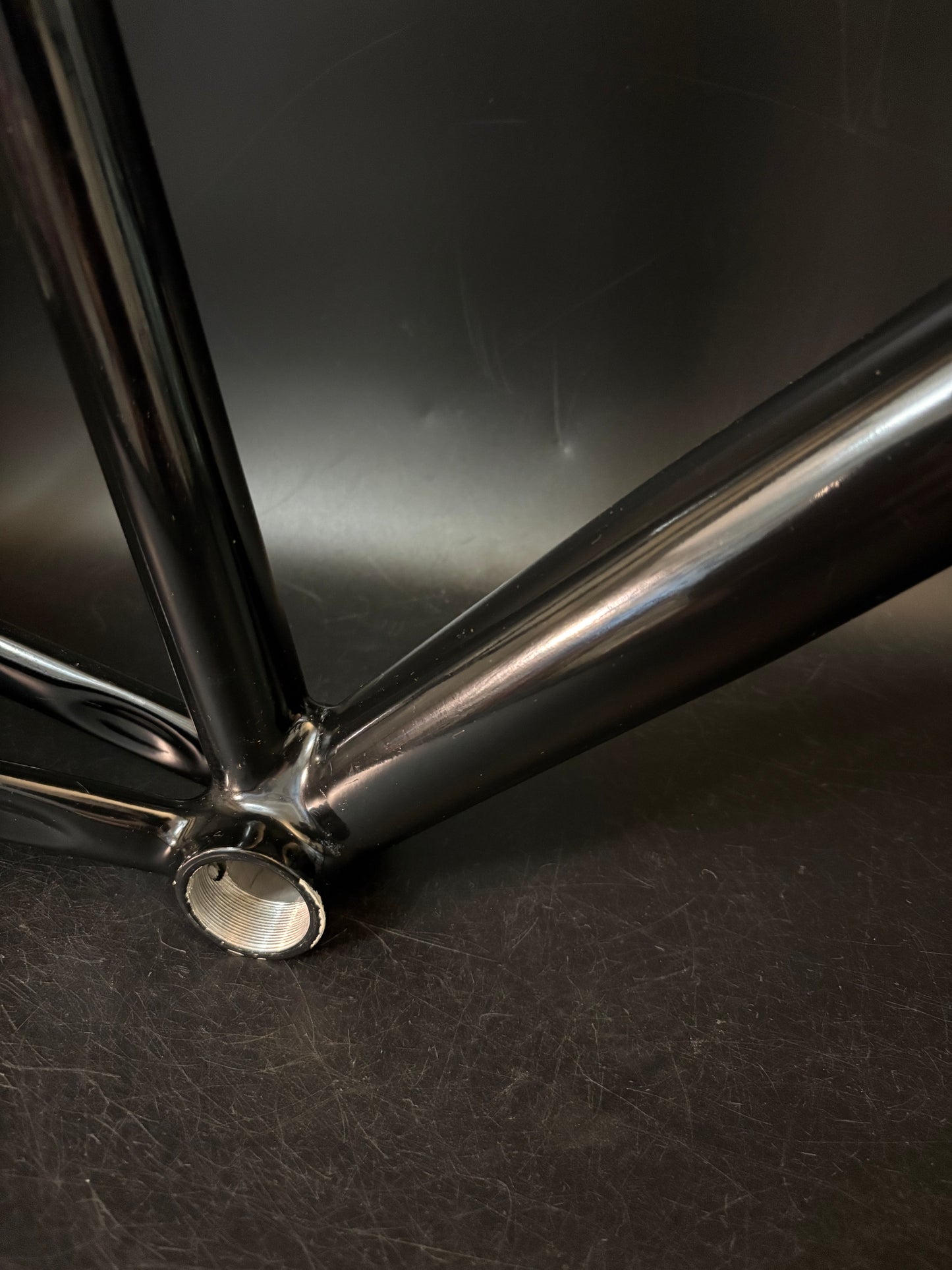 Superb Sprint Frameset Black 59cm ST 56cm TT