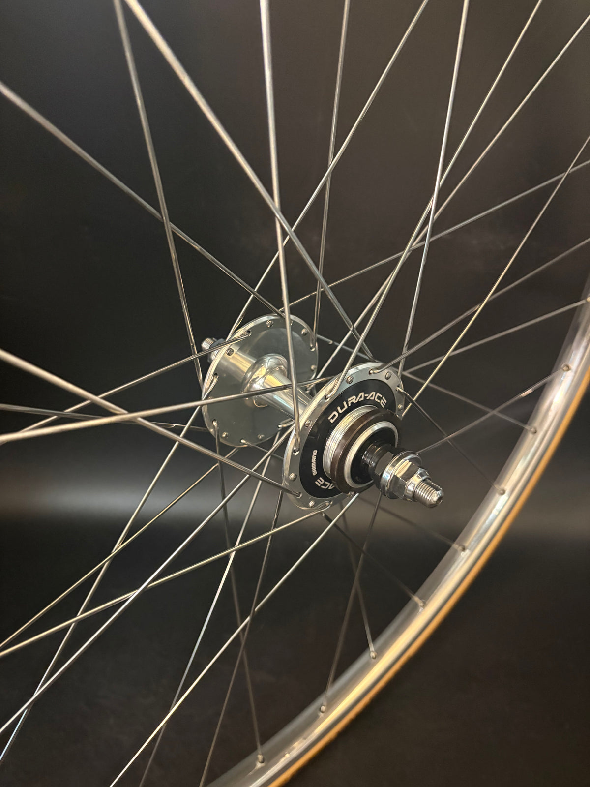 H Plus Son Tb14 / Dura Ace 7600 Wheelset Silver 32h
