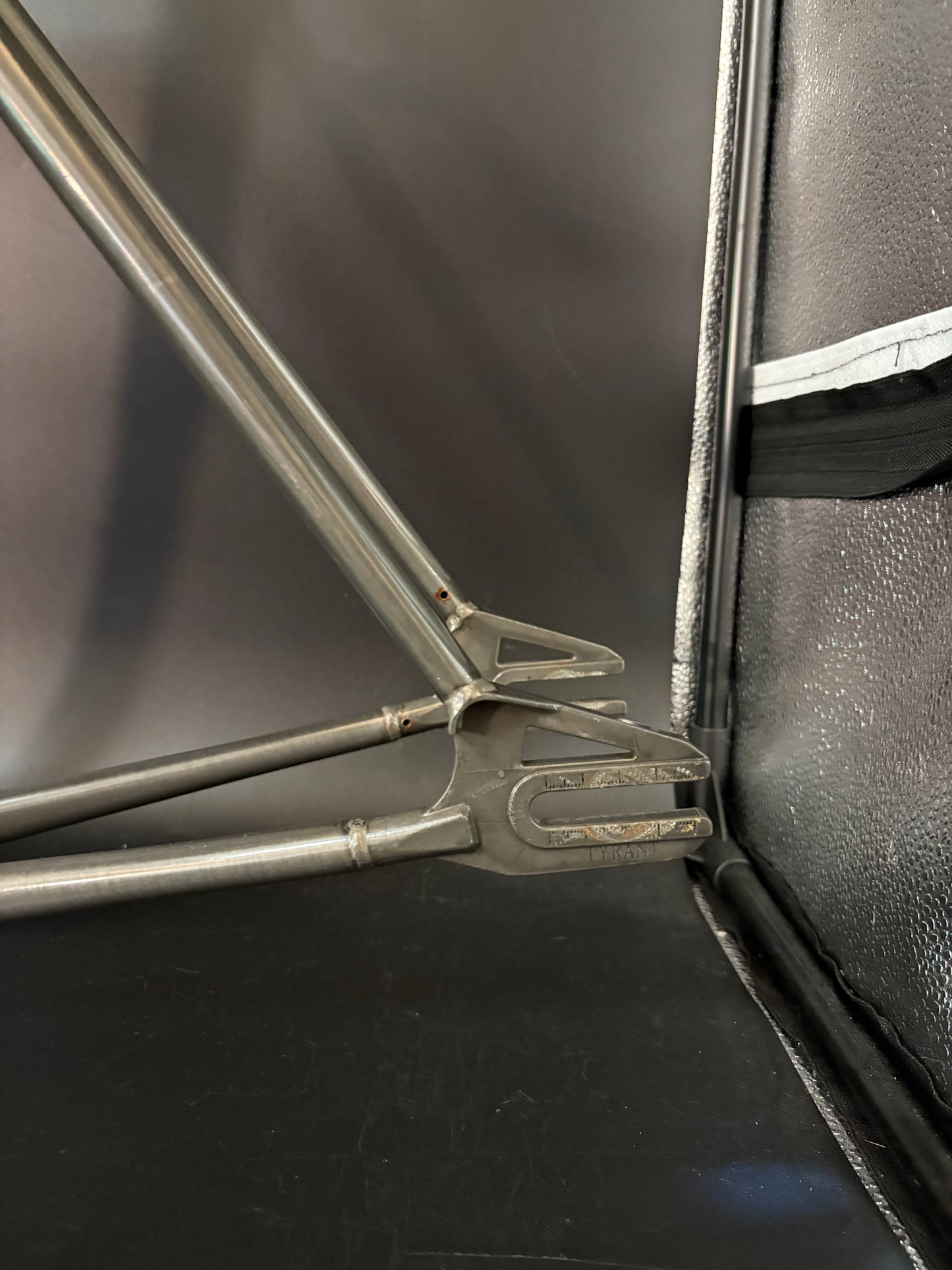 Tyrant Legacy Steel Frameset Raw 52cm S