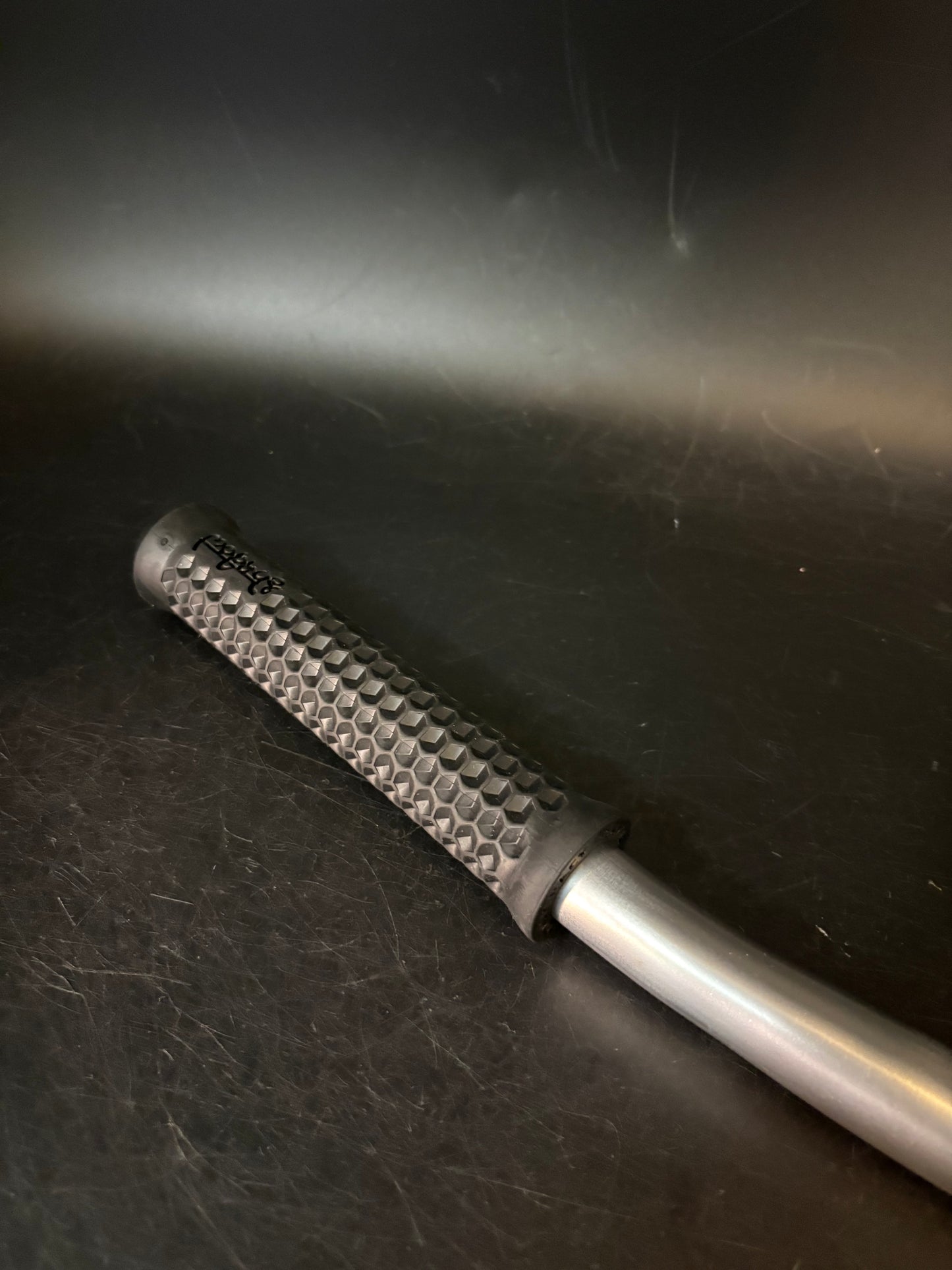 Nitto Steel Flat Handlebar Silver 560mm 25.4