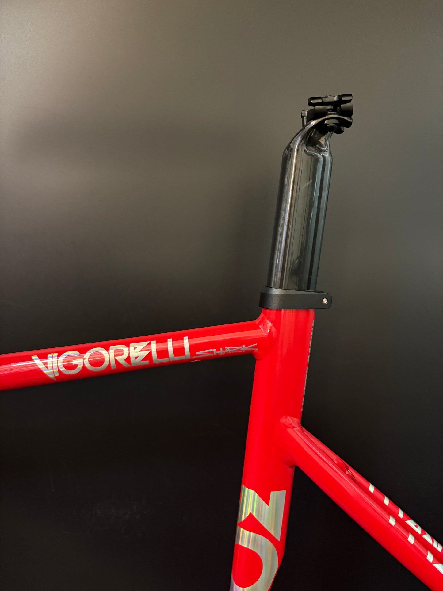 Cinelli Vigorelli Shark Frameset Red 56cm #2