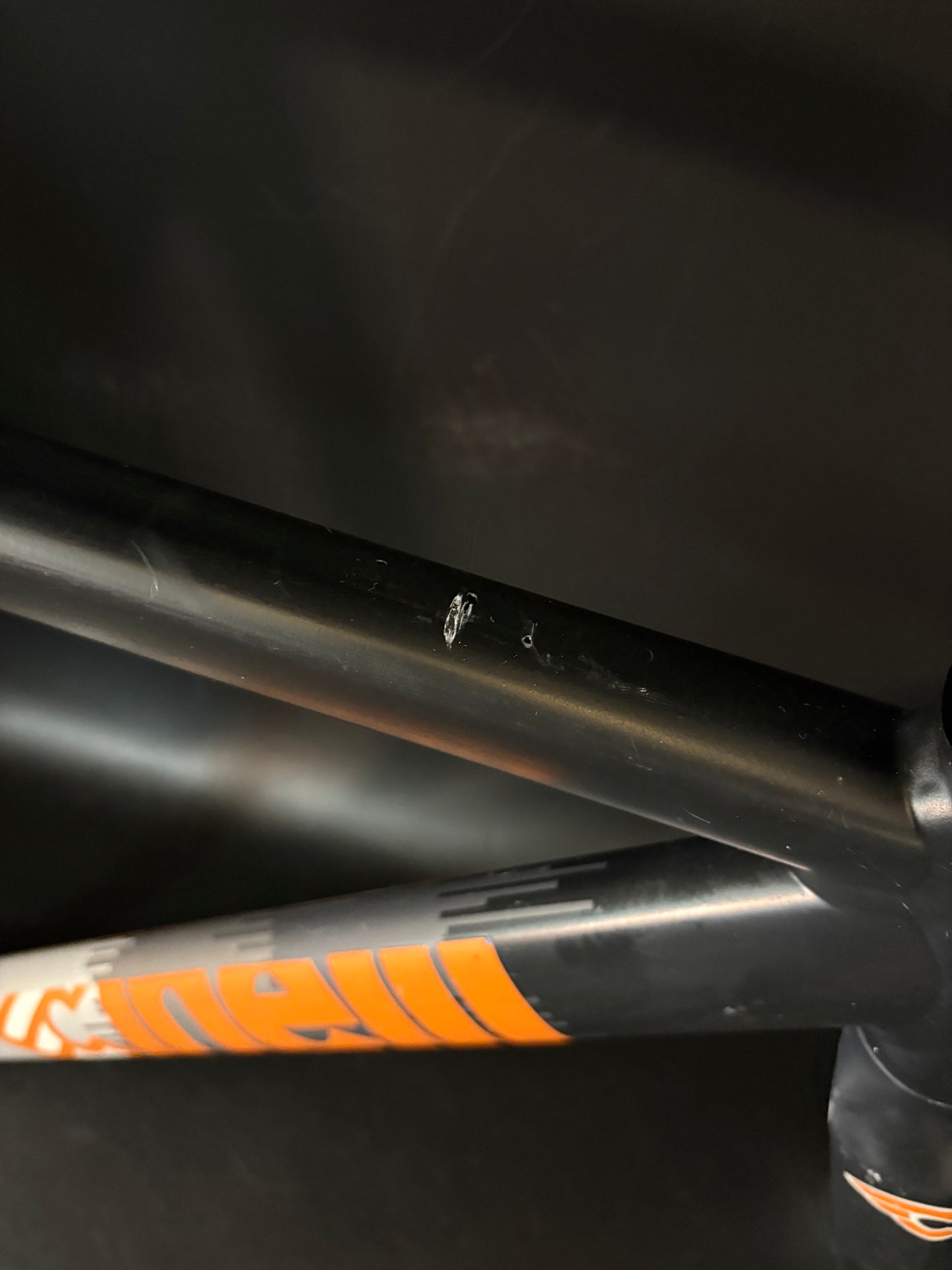 Cinelli Mash Histogram Frameset Black/Orange 53cm Medium