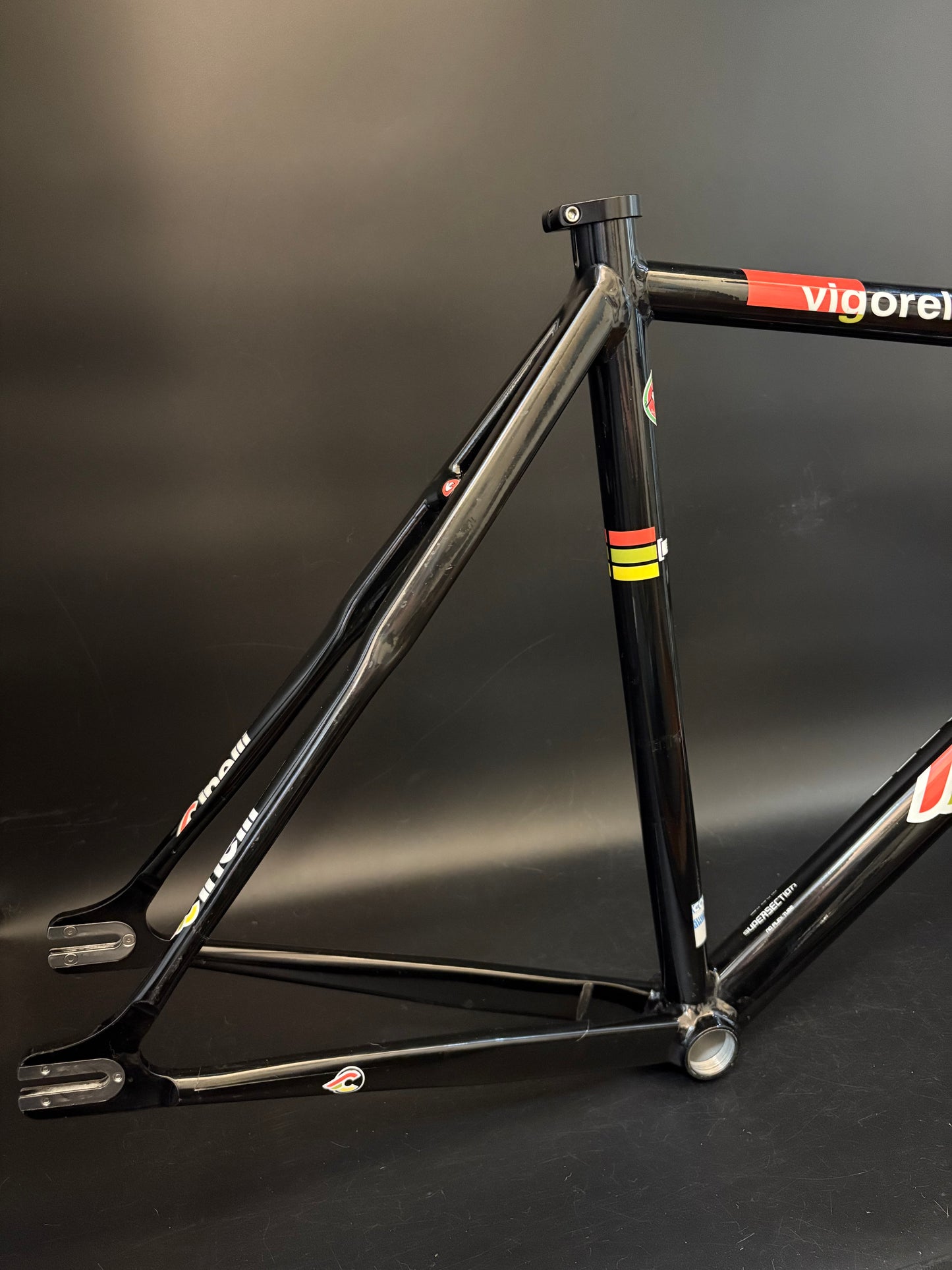 Cinelli Vigorelli Frameset Black 54cm