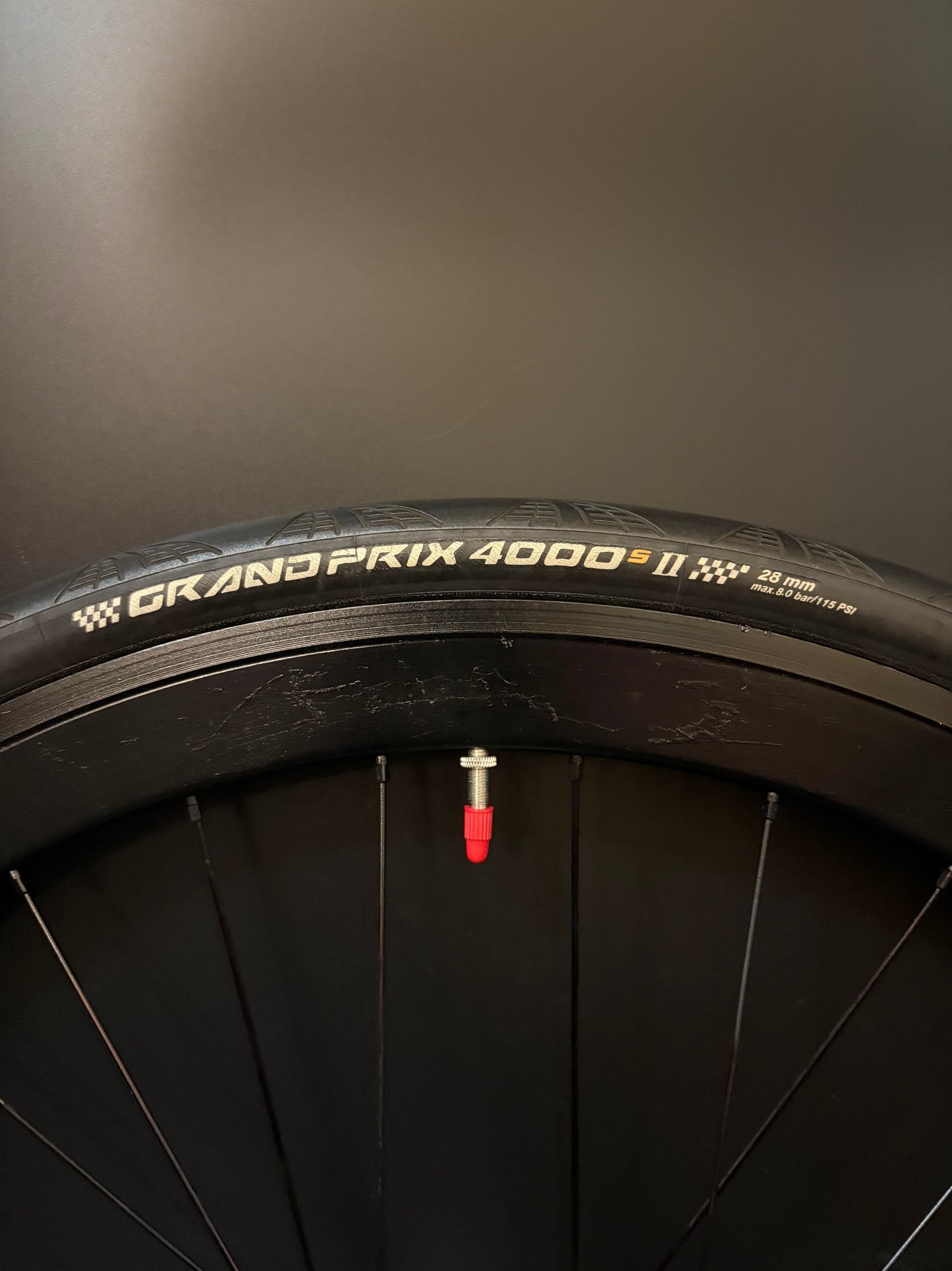 H Plus Son SL42 Black / Phil Wood White Front Wheel 32h