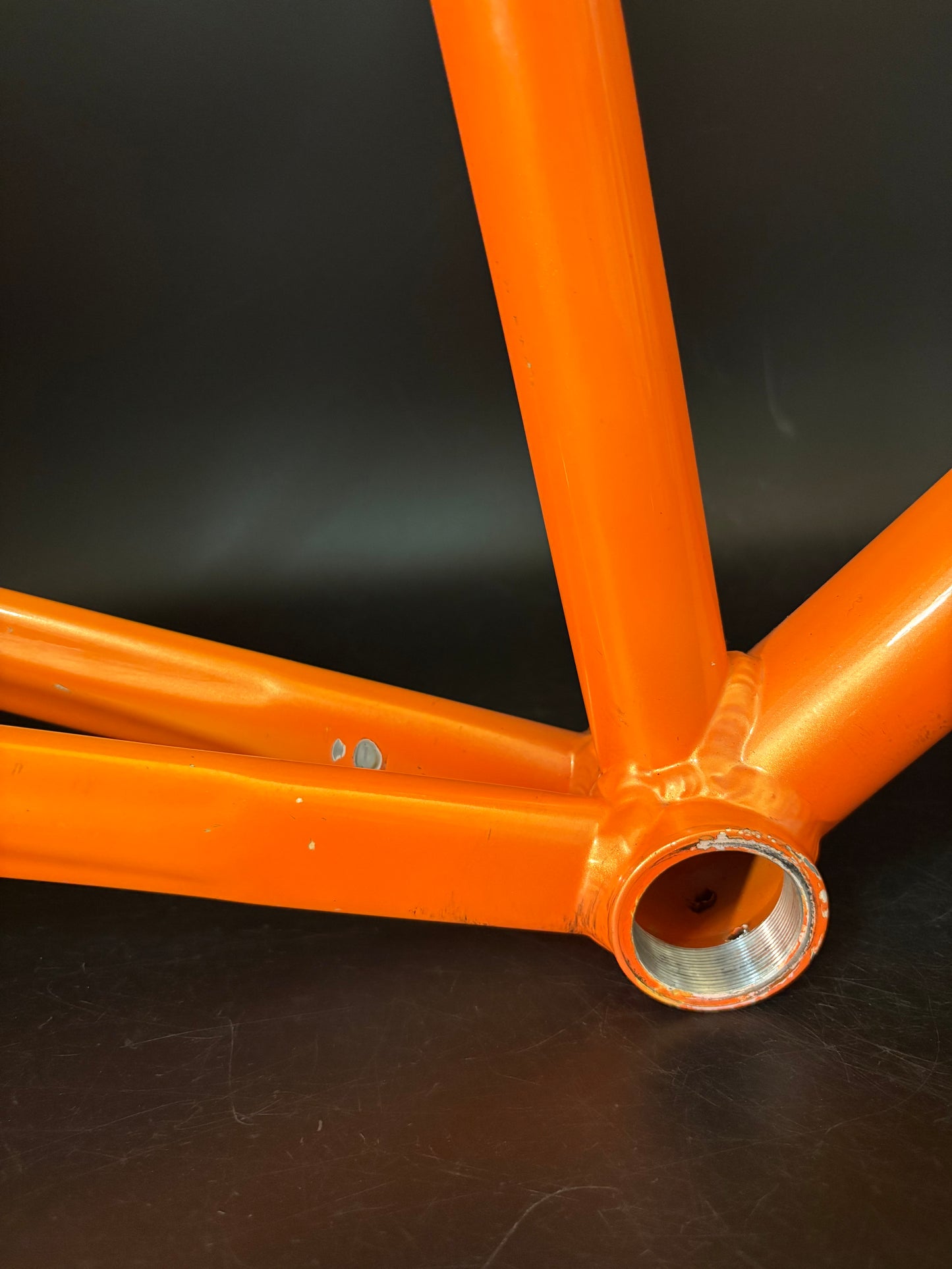 Orbea Lobular Pista Frameset Team Euskaltel Orange/Blue 57sm ST 54cm TT