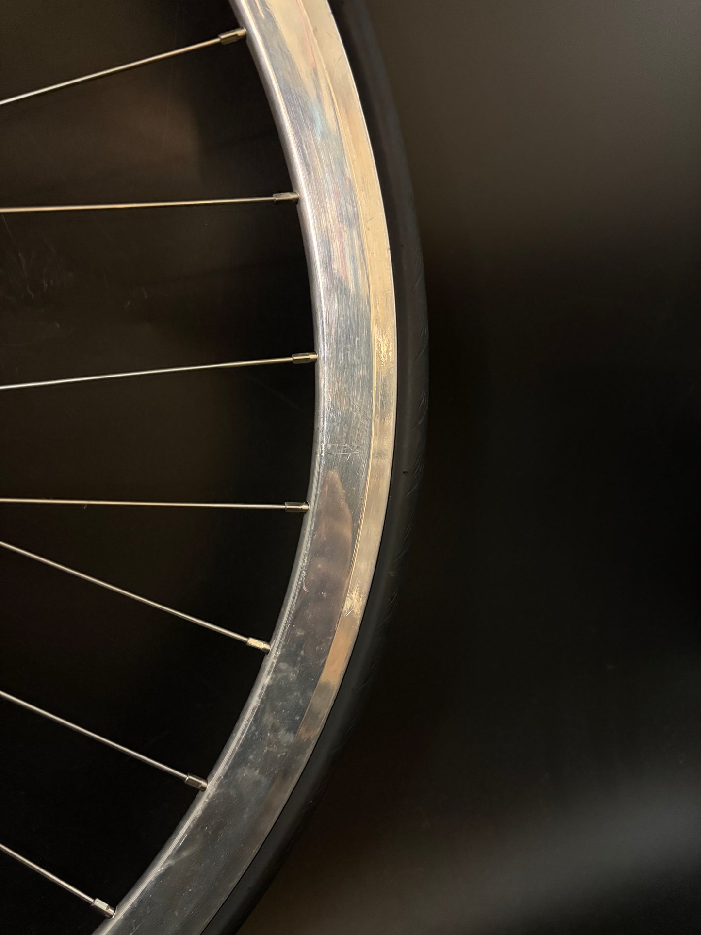 Velocity Deep V Silver / Phil Wood LF Wheelset 32/36h