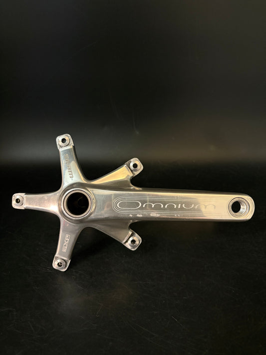 Sram Omnium Cranks Silver 165mm