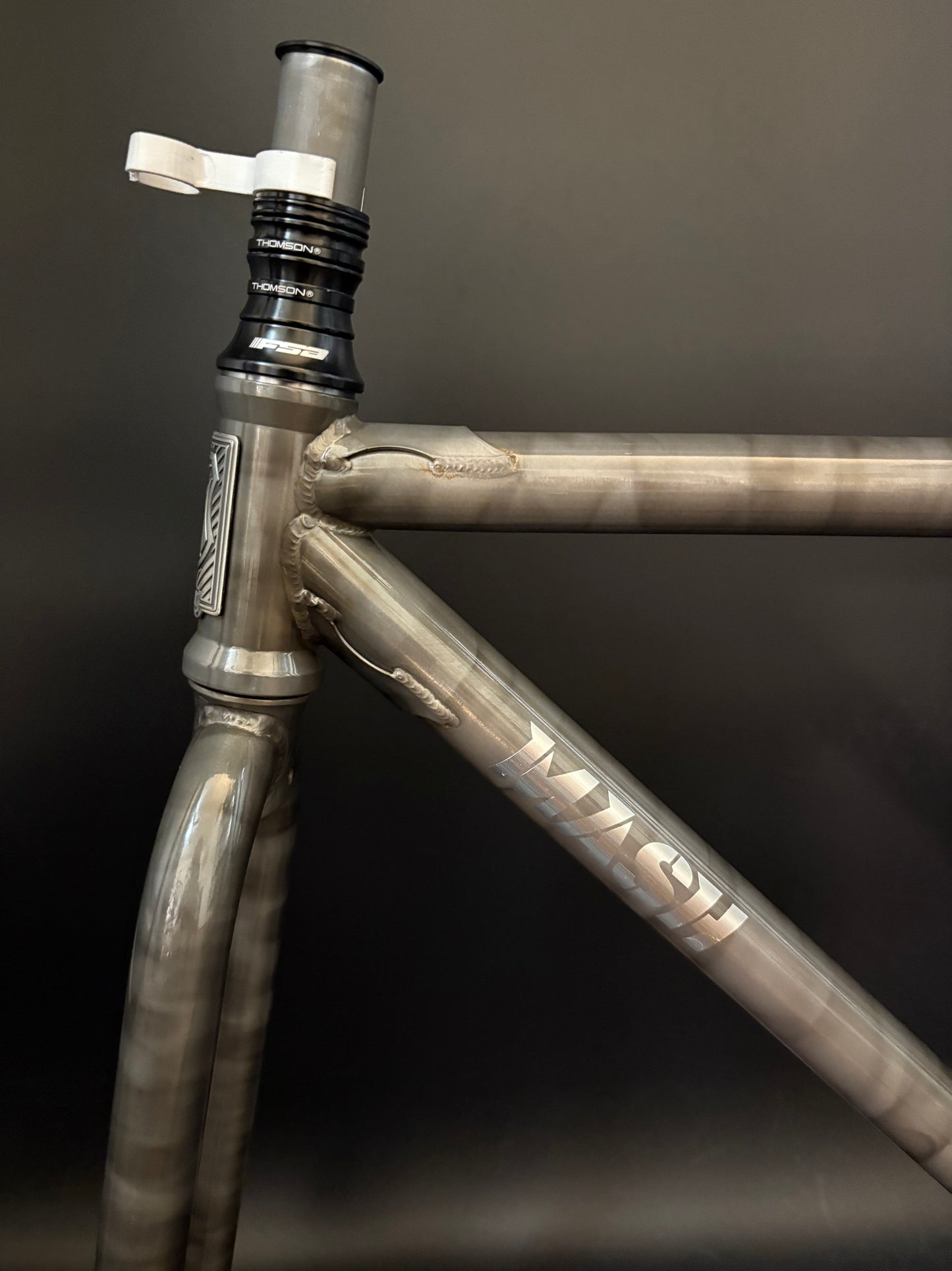 Mash Reyes Steel Frameset Phosphate Smoke Small