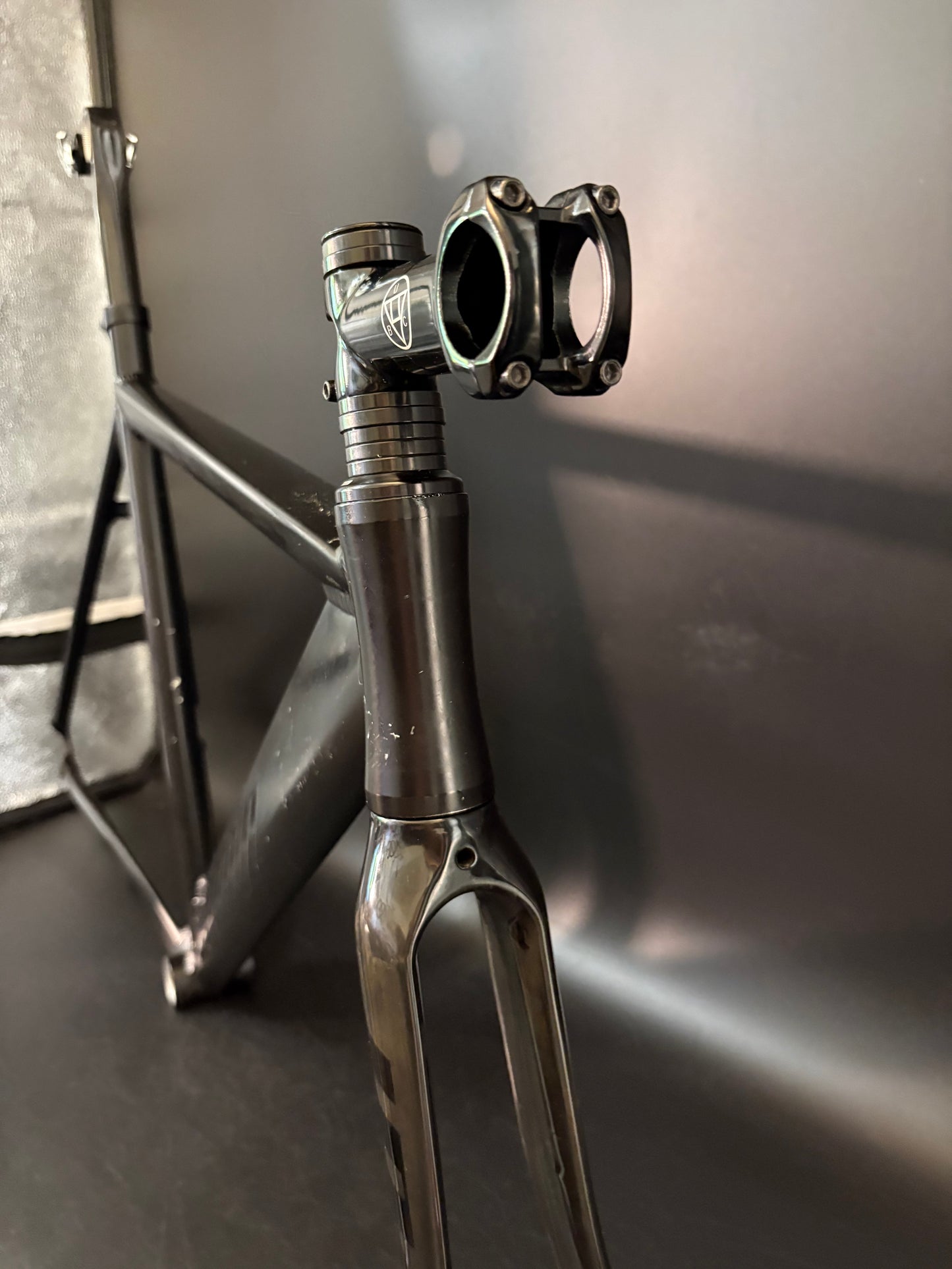 Unknown Track Frameset Black 54cm