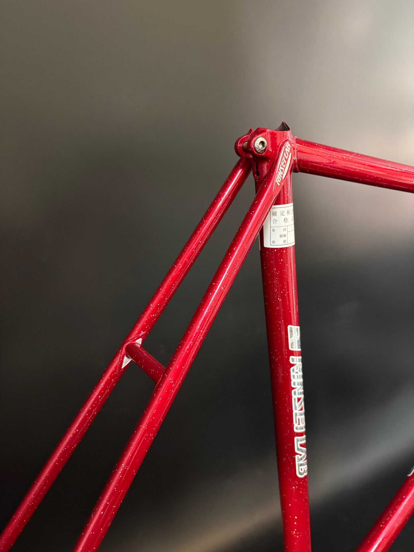 Rinsei Lab NJS Frameset Red 57cm ST 56cm TT