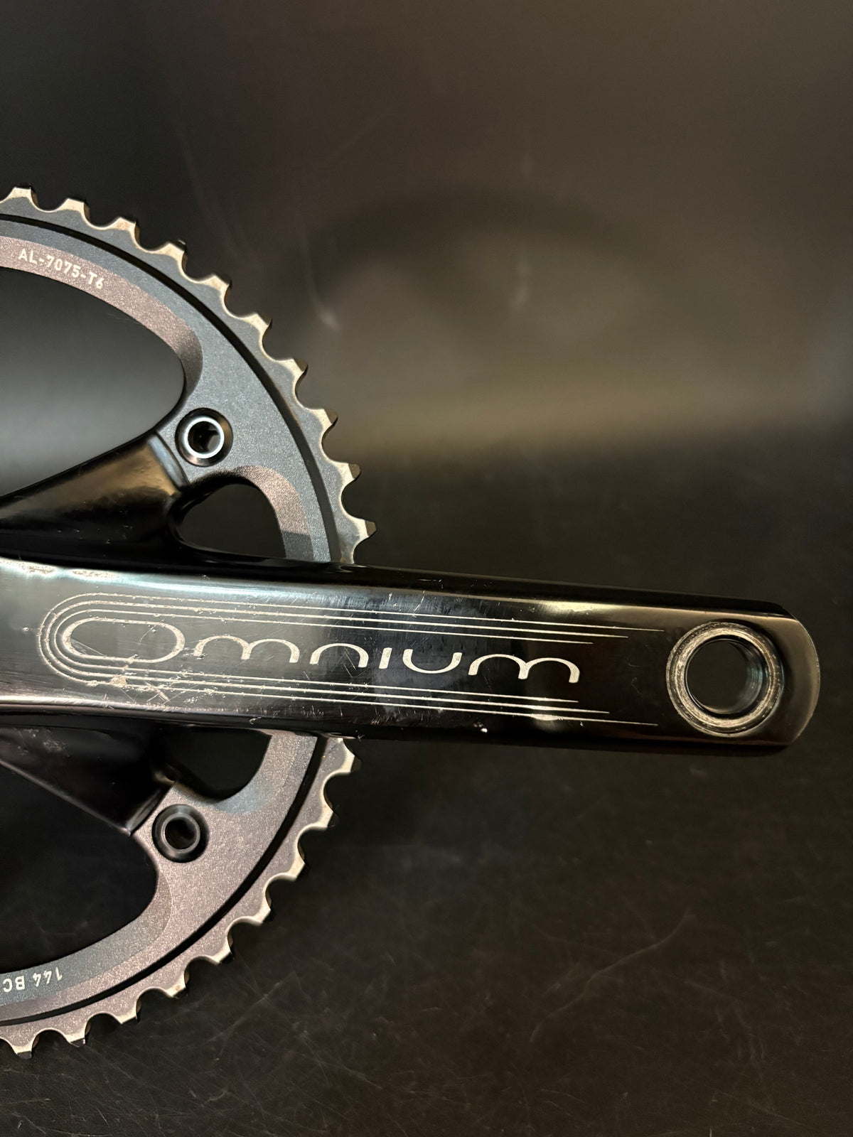 Sram Omnium Crankset Black 165mm 48t
