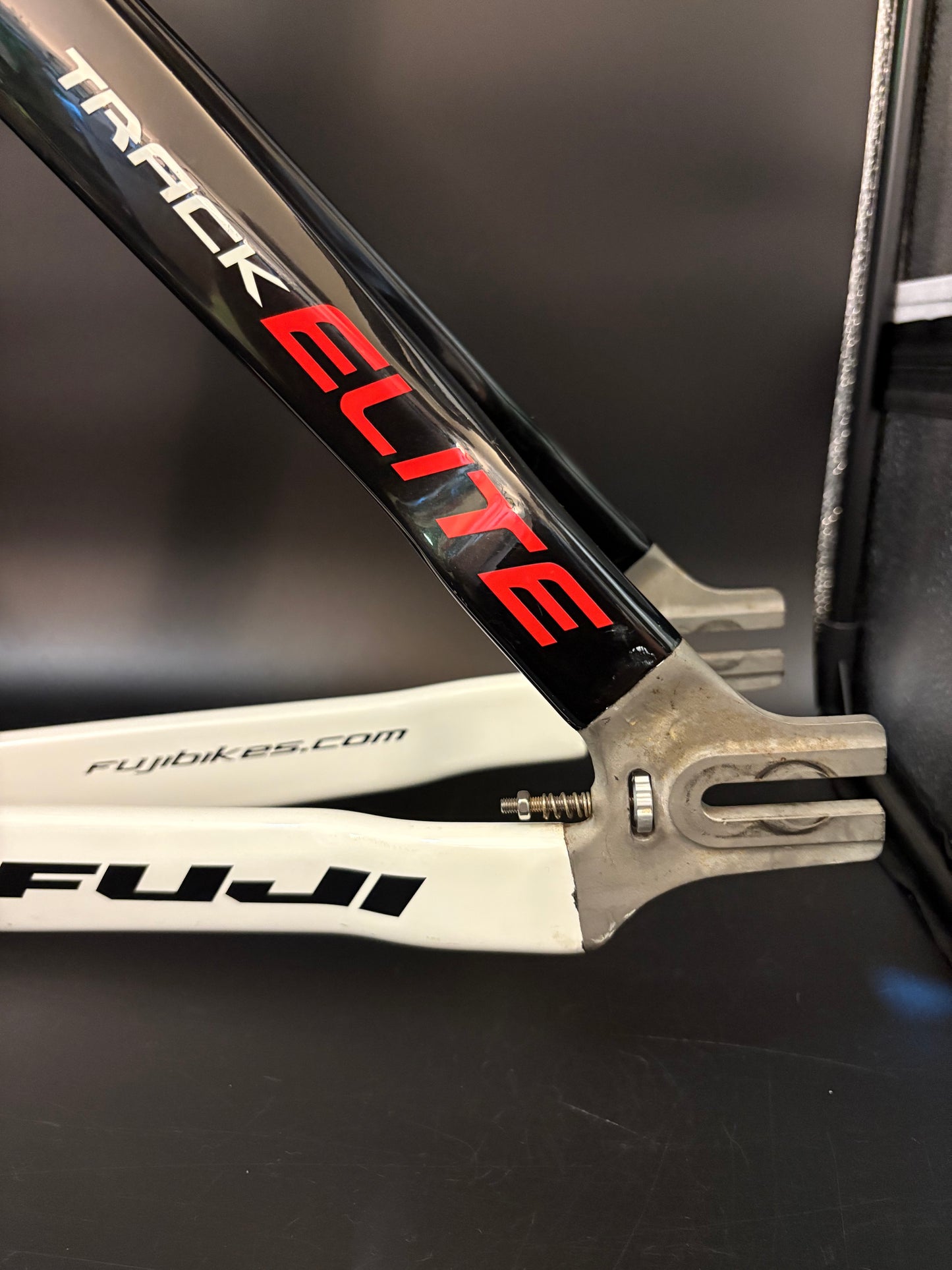 Fuji Track Elite Carbon Frameset White XS