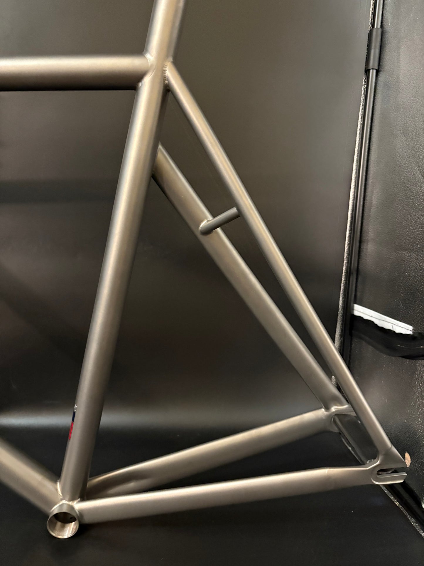 NEW Weis Hammer Ti Track Frameset Titanium Custom Finishing 55.5cm TT 71cm ST center